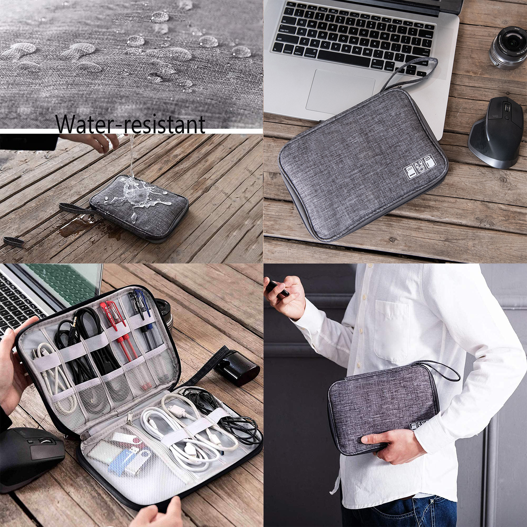 Small Travel Cable Organizer Bag 3