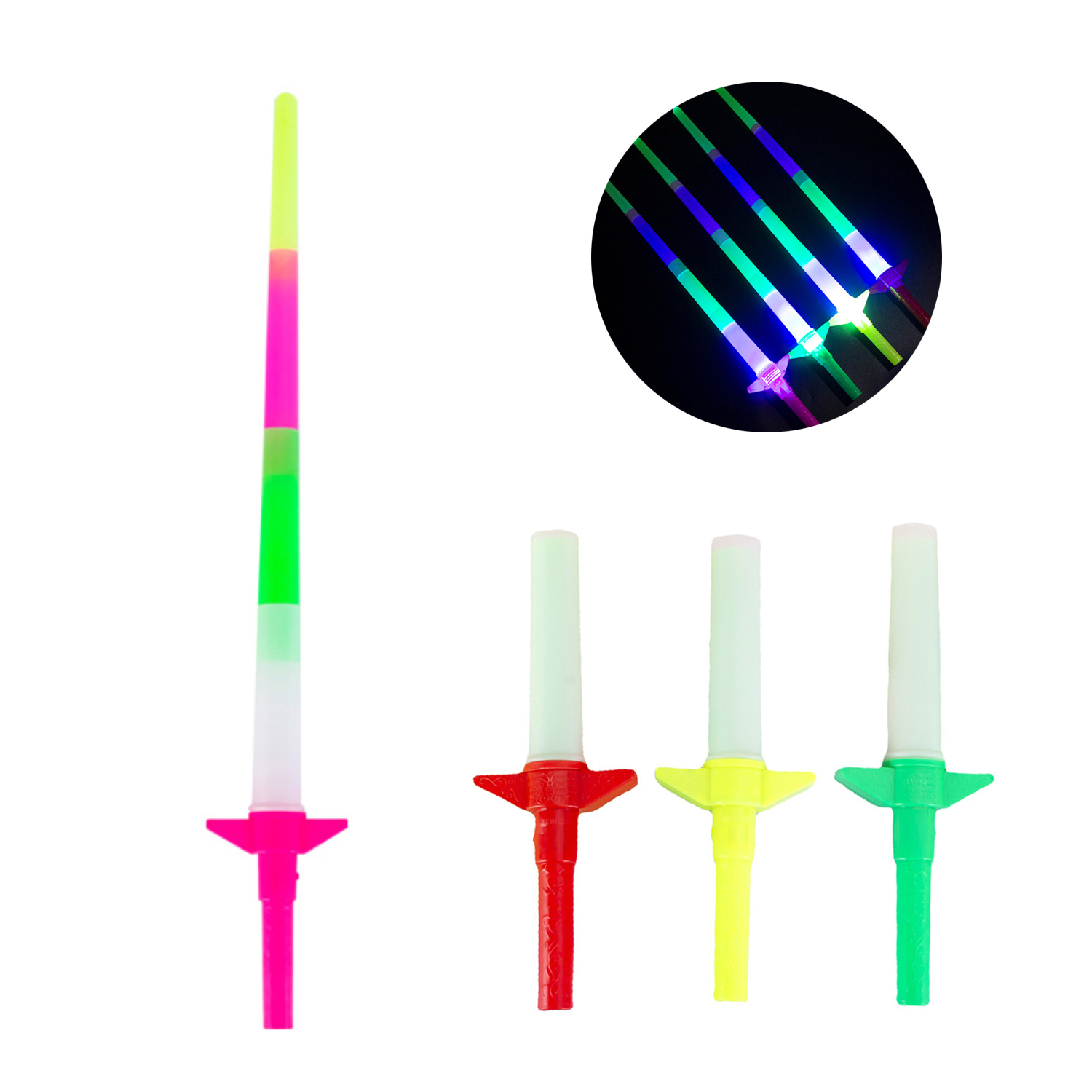Multi-Color LED Expandable Sword 8