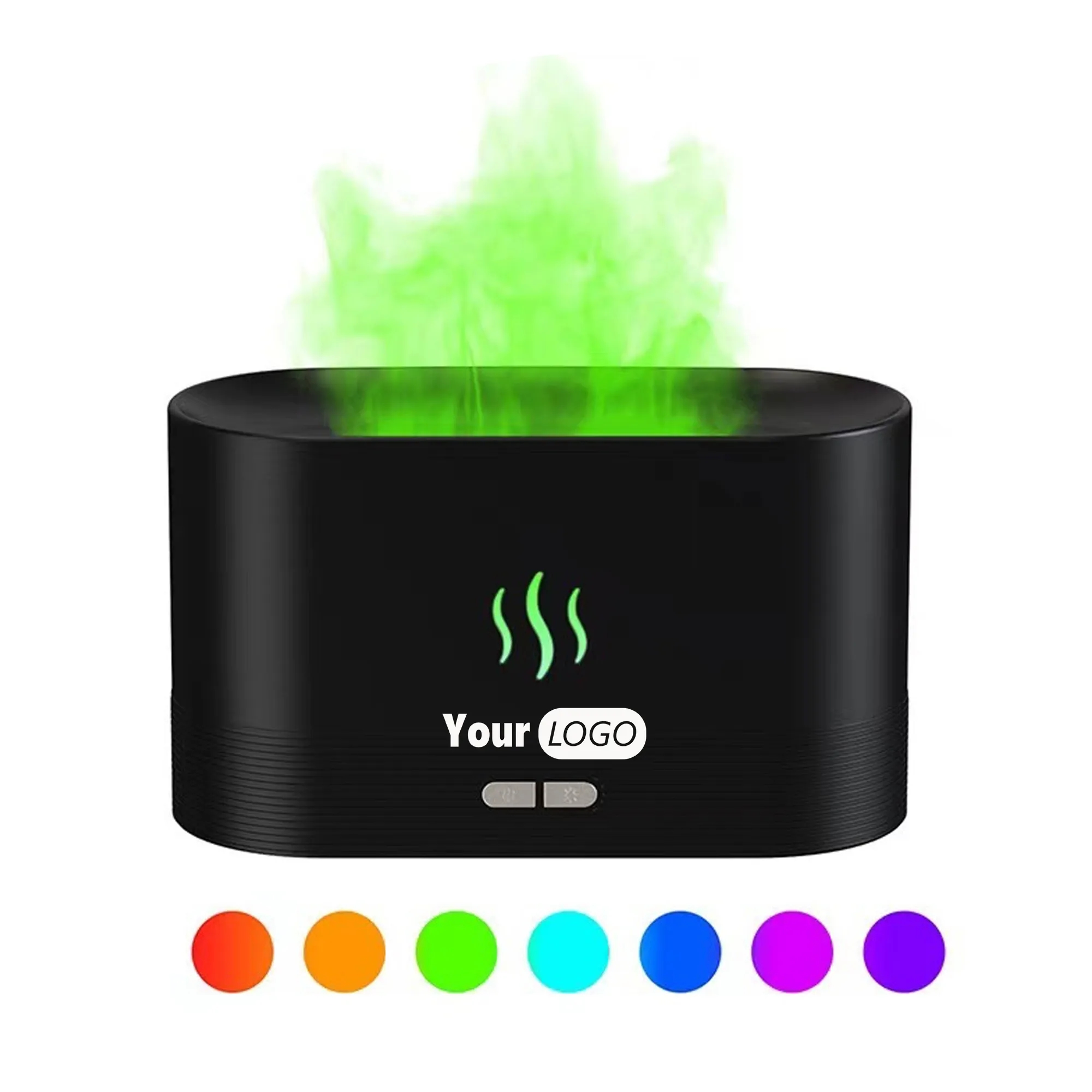 180ml Simulation Flame Upgrade Mist Air Humidifier 1