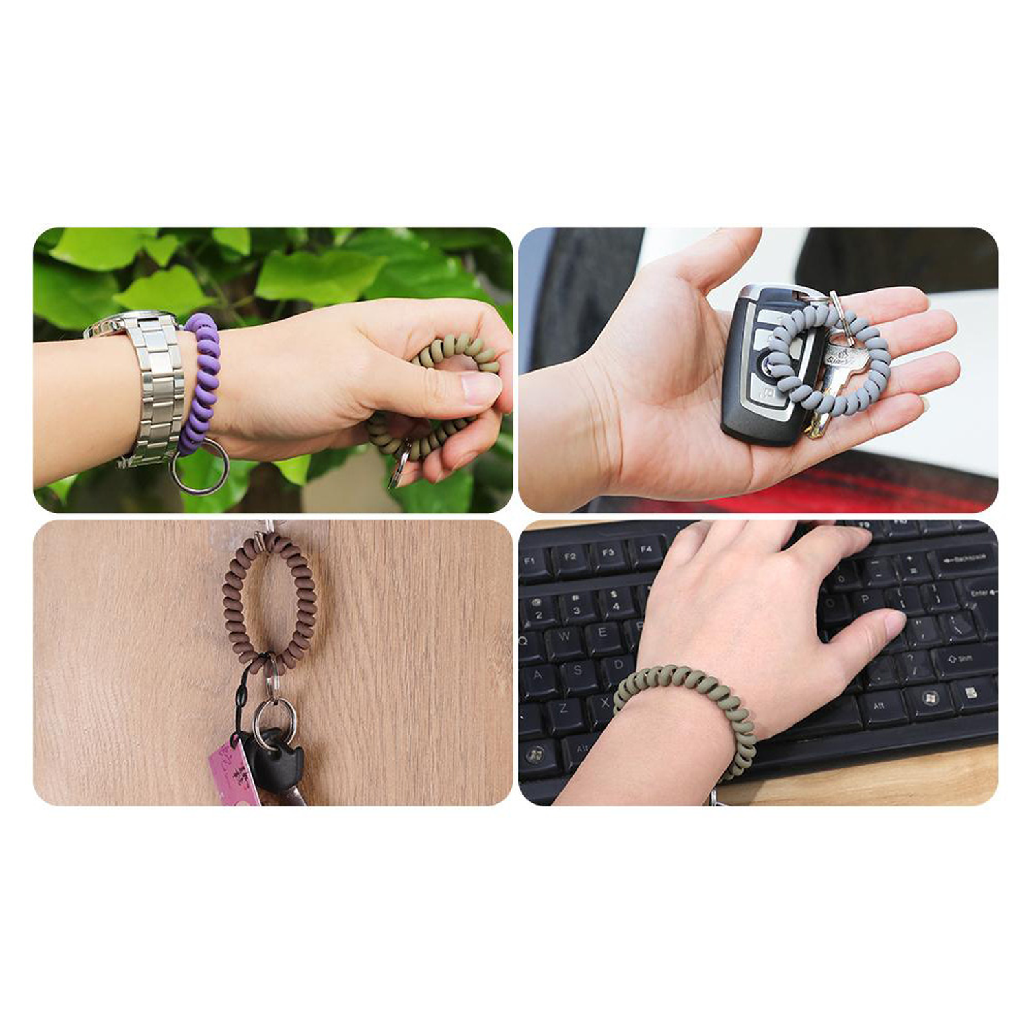 Stretchable Wristband Keychain 2