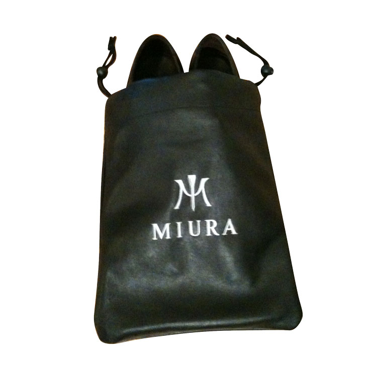 Synthetic Leather Drawstring Shoe Bag 5