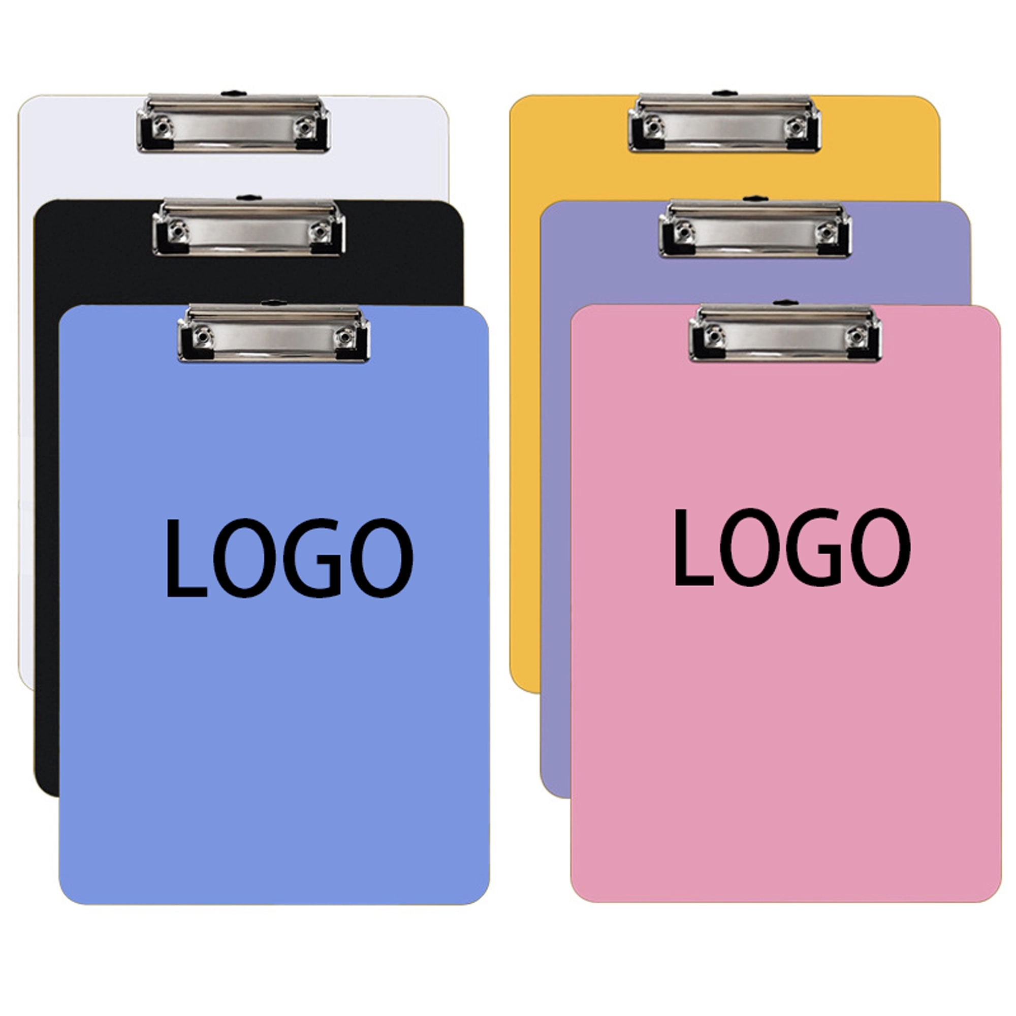 A4 Size Plastic Writing Board Clipboard MOQ 100PCS