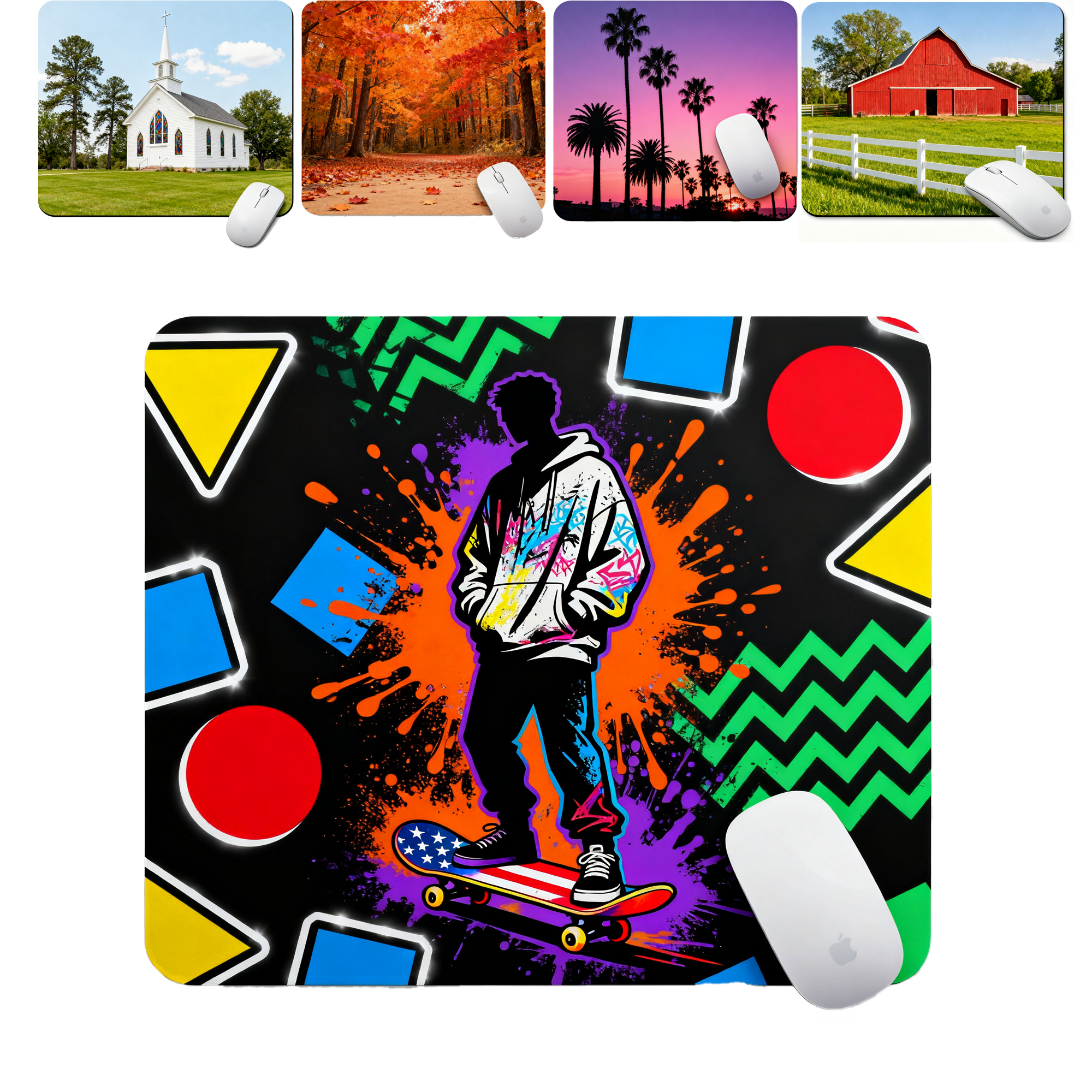 Wear-Resistant And Non-Slip Custom Mouse Pad 1