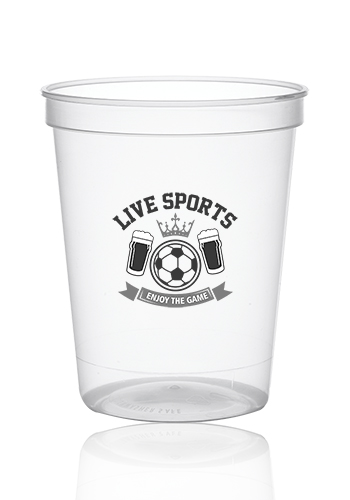16 oz. Reusable Plastic Stadium Cups 80
