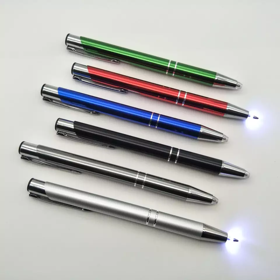 Ballpoint Pen with Flashlight 4