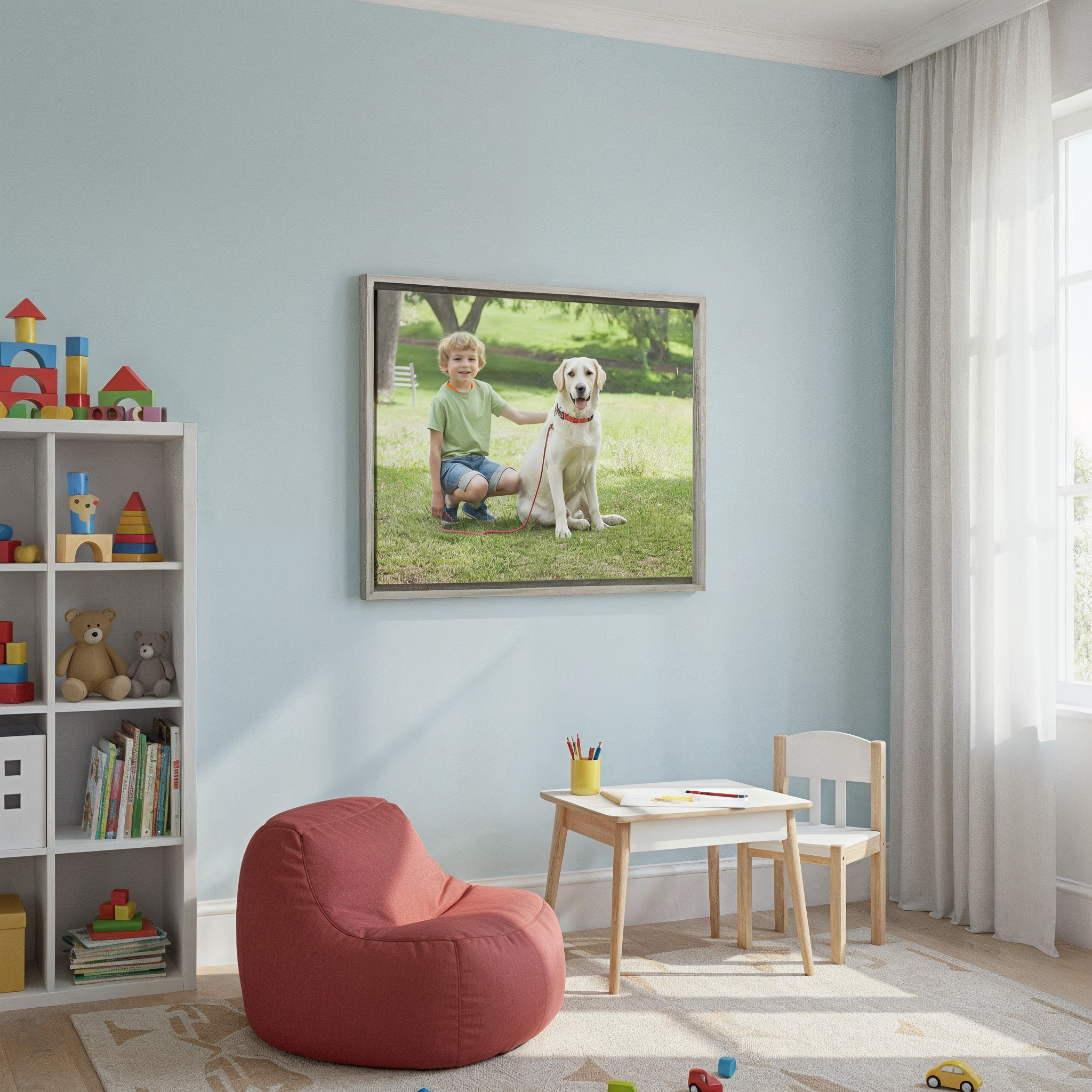 Personalized Framed Canvas Art – Elegant UV-Protected Prints for Corporate & Home Displays 4