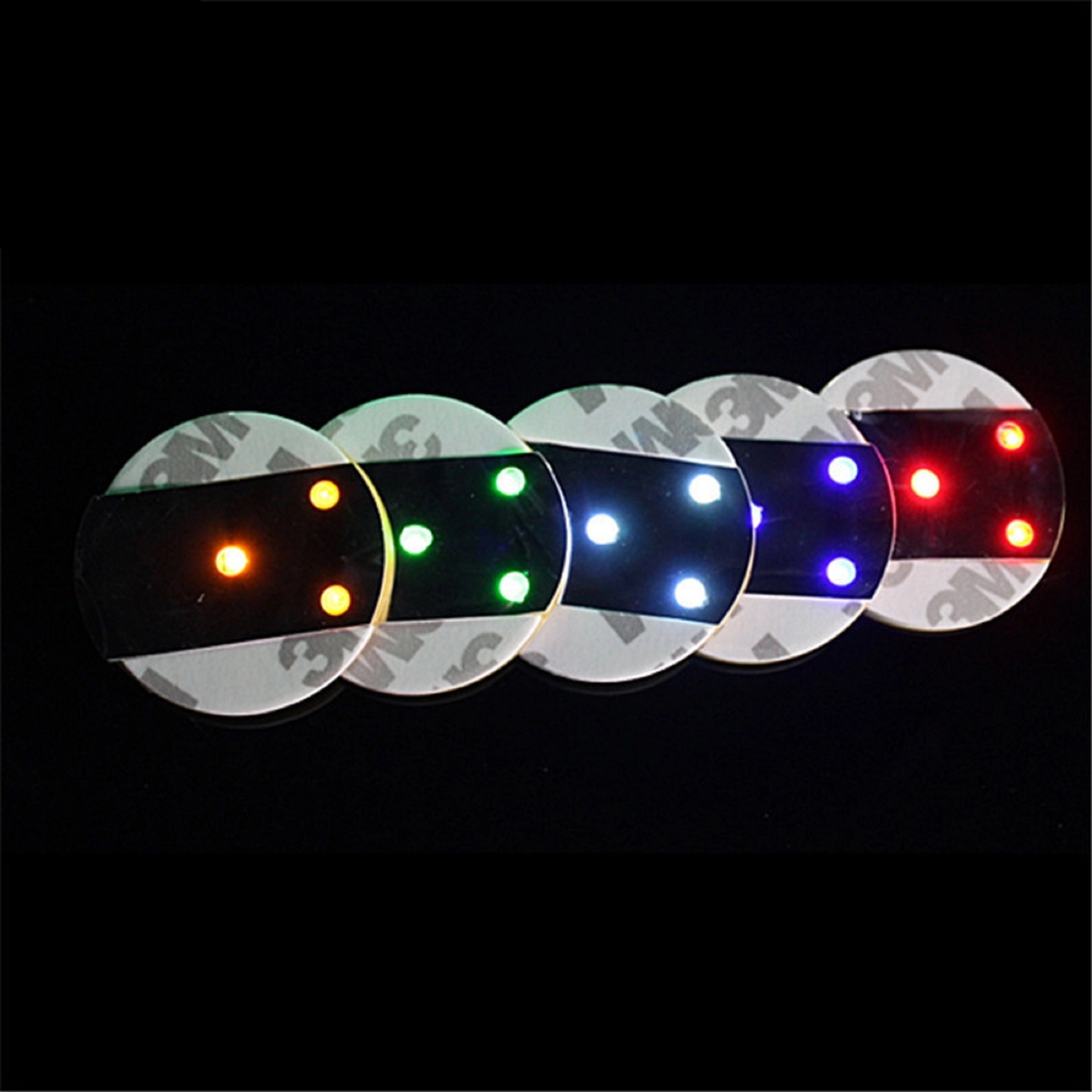 Flashing Led Coaster Light 3