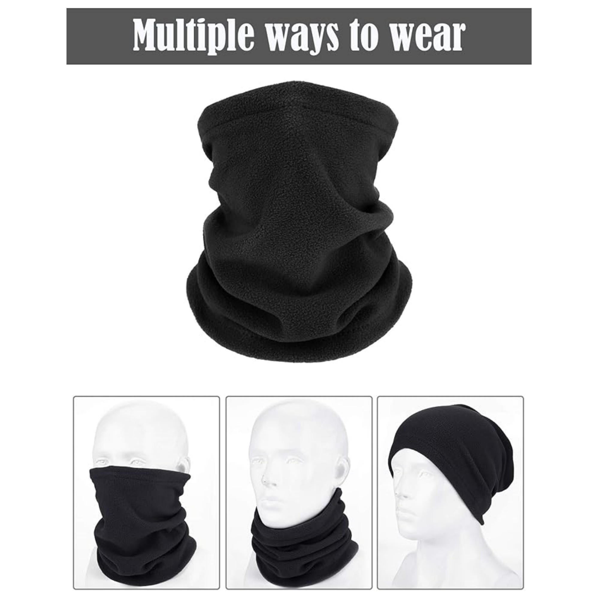 Fleece Face Mask 3