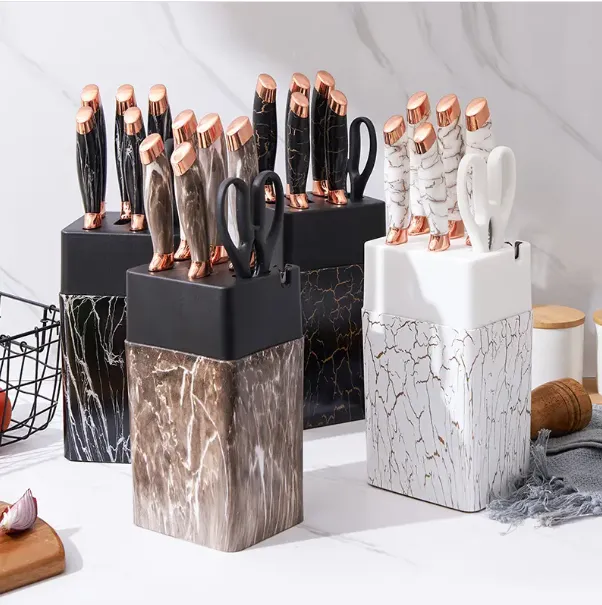 Kitchen Marble Knife Set 5