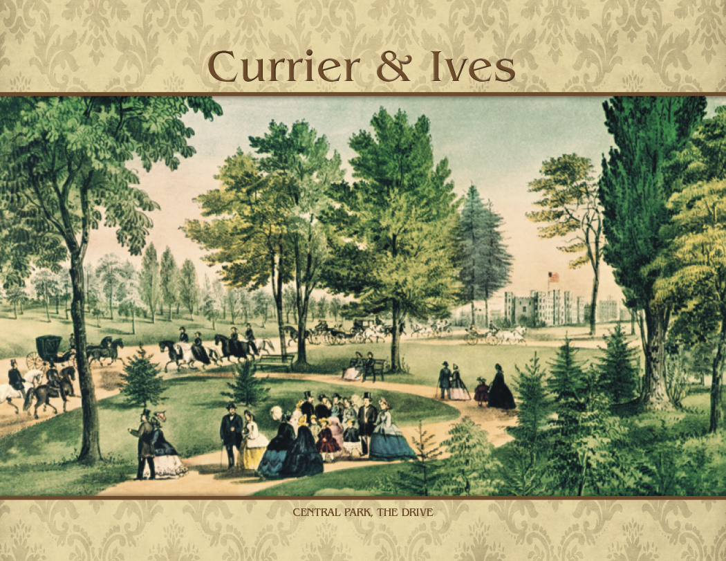 Good Value™ Currier & Ives - Stapled Calendar 26