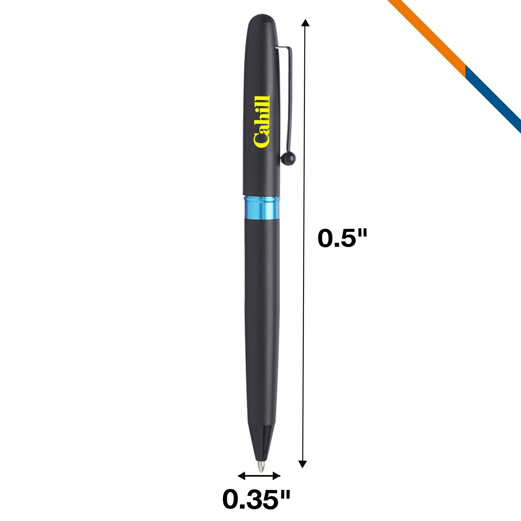 Rister Metal Barrel Ballpoint Pens 6