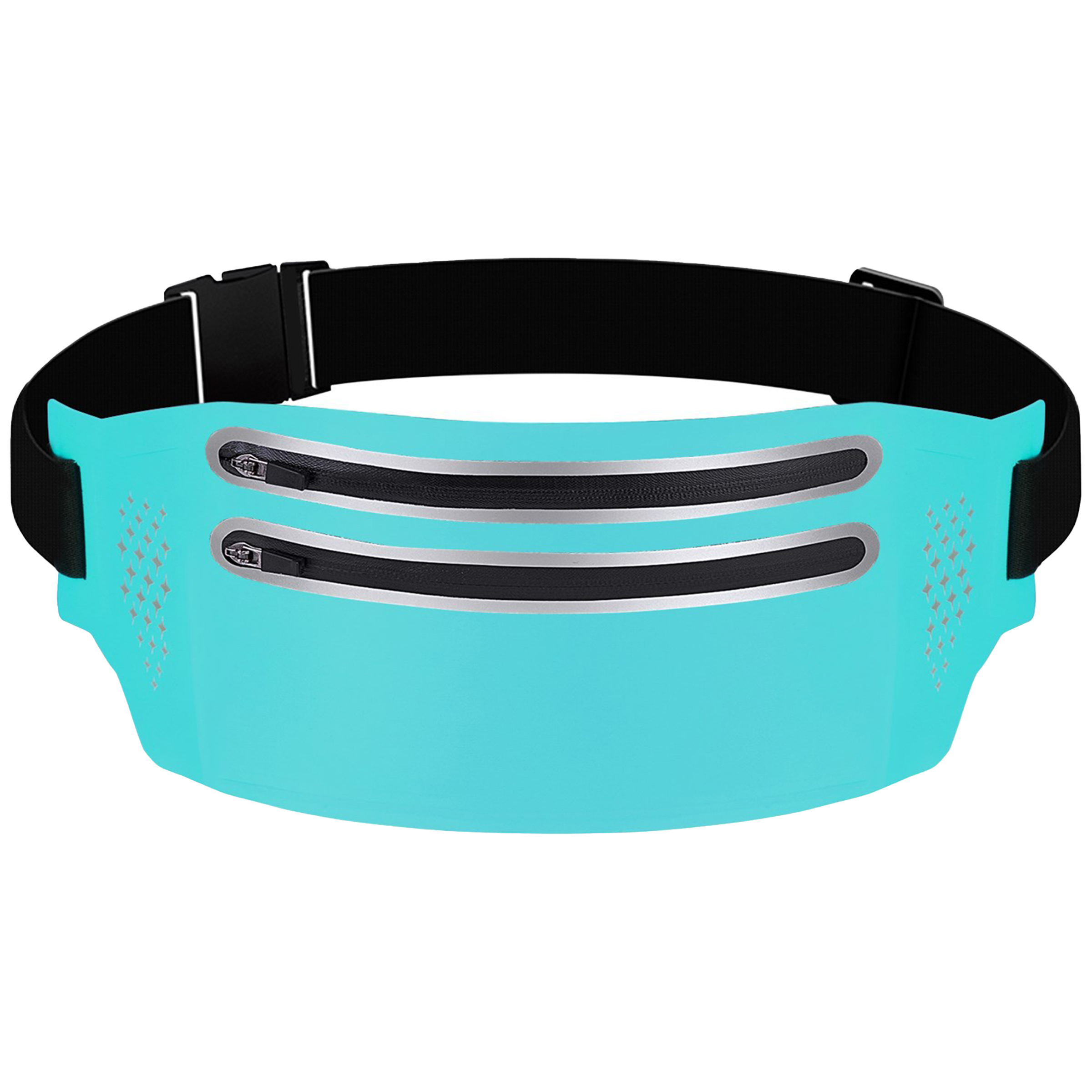 Nylon Travel Sports Close Fitting Waist Bag 4