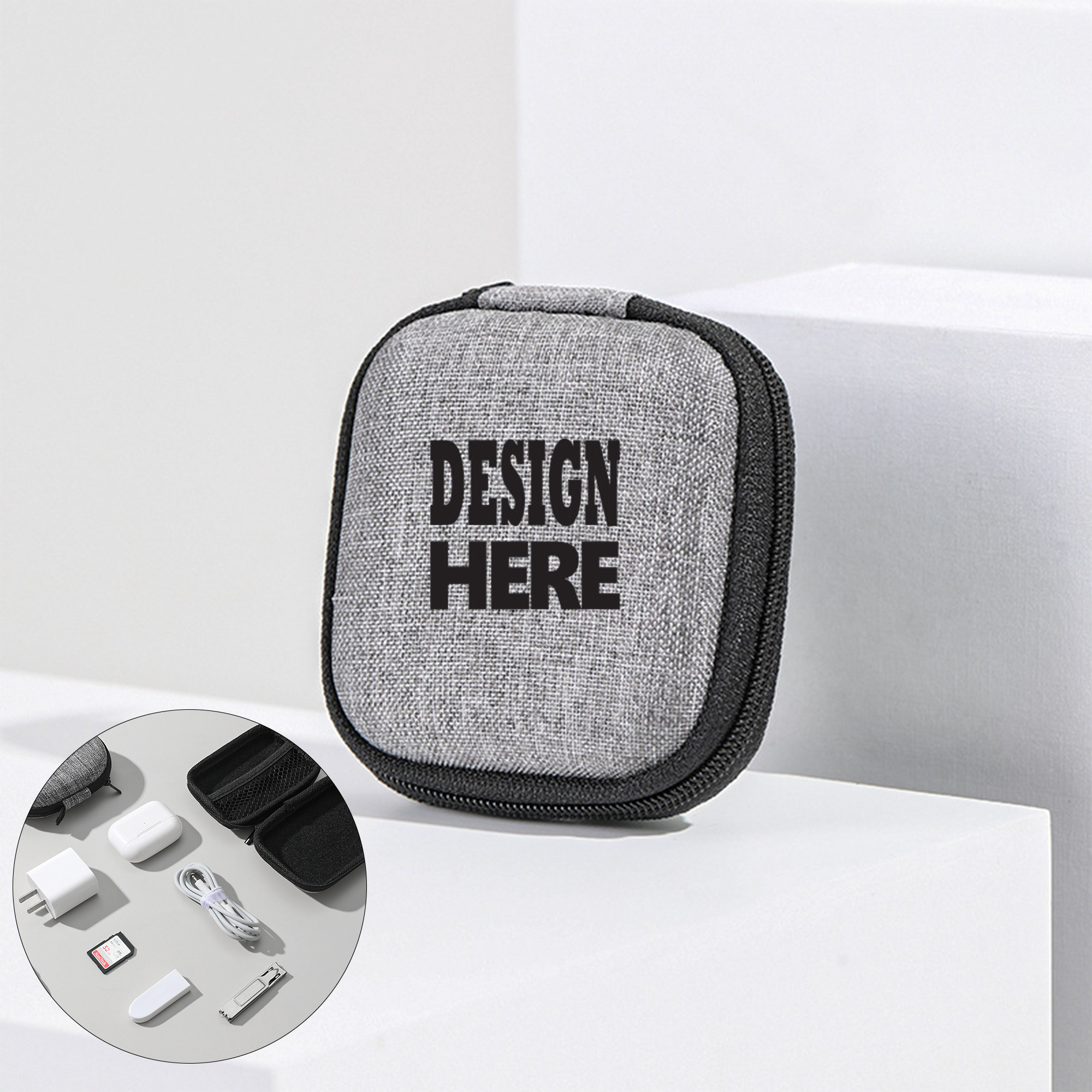 Portable Cable Organizer Digital Storage Case 1