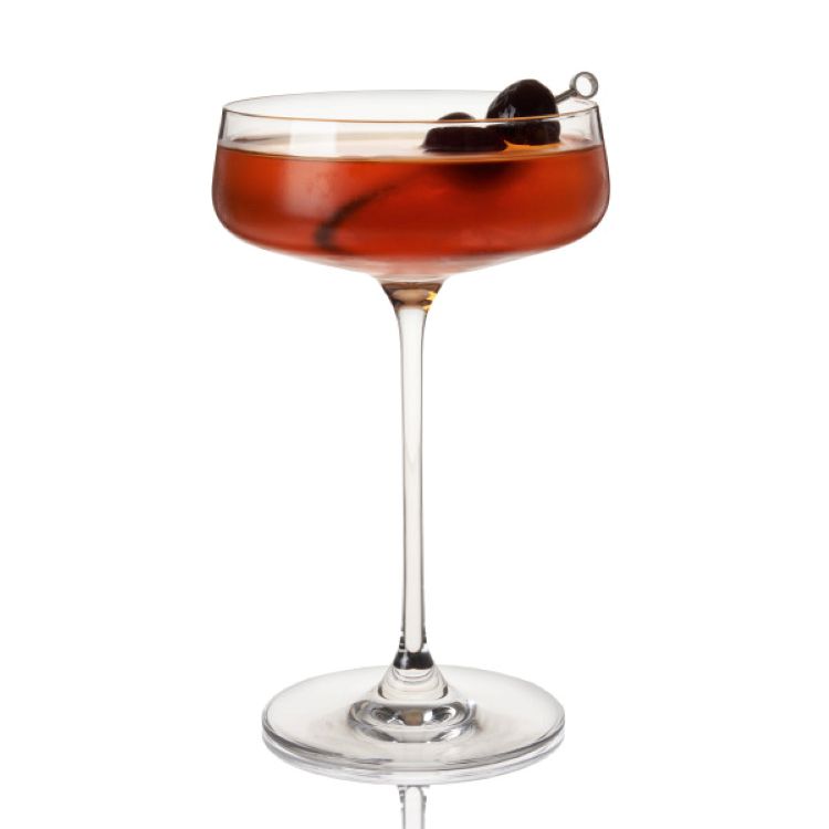 Viski® Reserve Julien Crystal Coupe Glass, set of 4 5