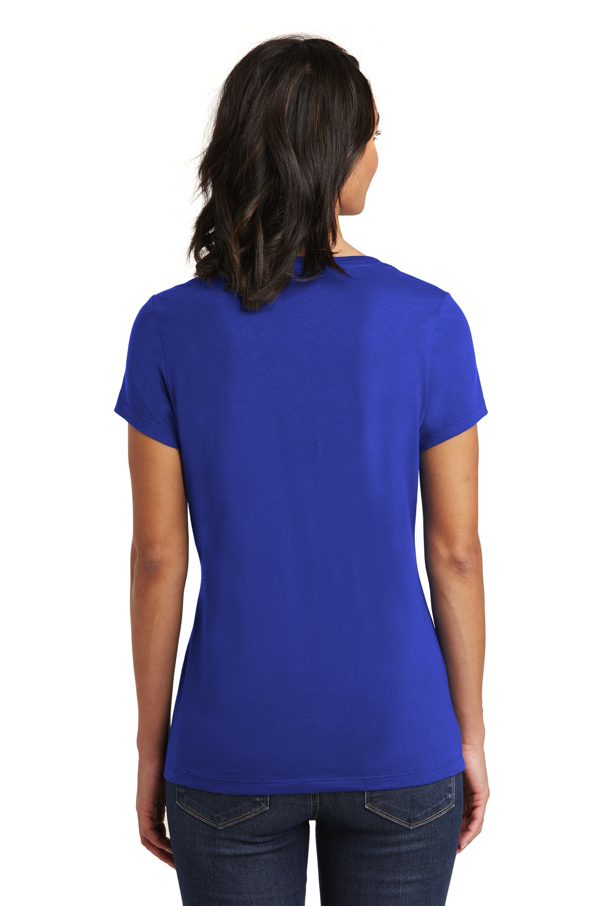 District Women's Very Important Tee V-Neck. DT6503 53