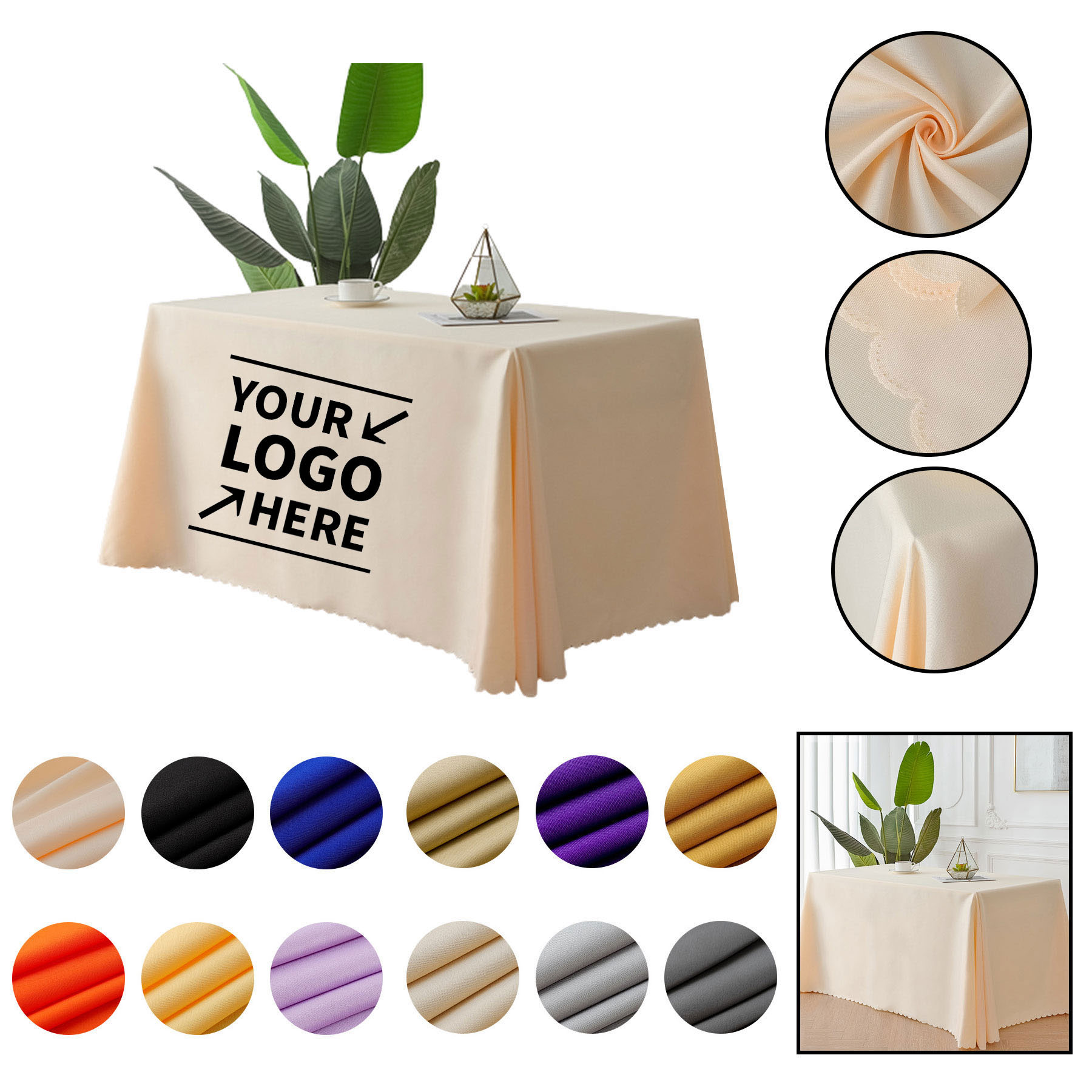 Rectangular Table Cover 2