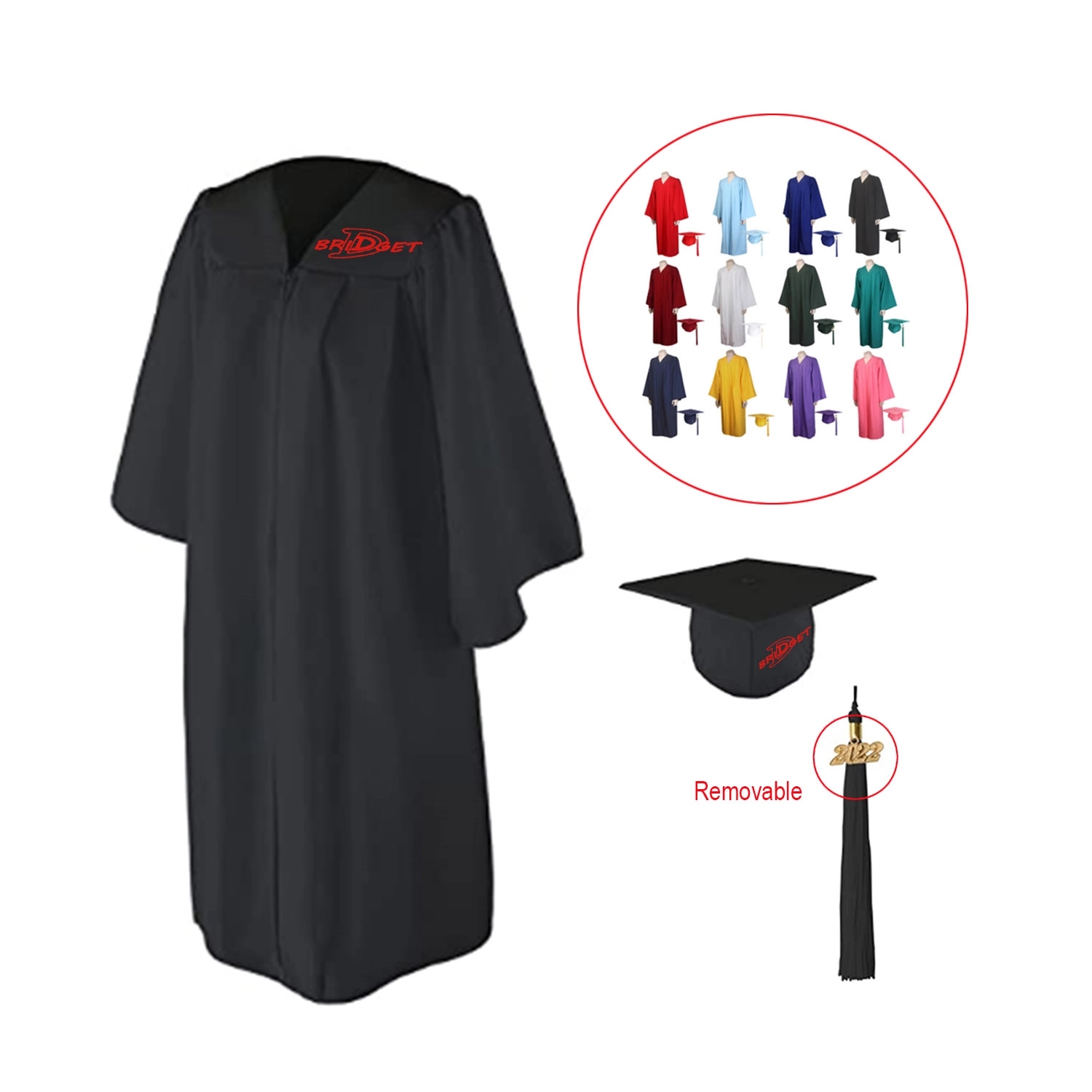 Graduation Cap and Gown 2