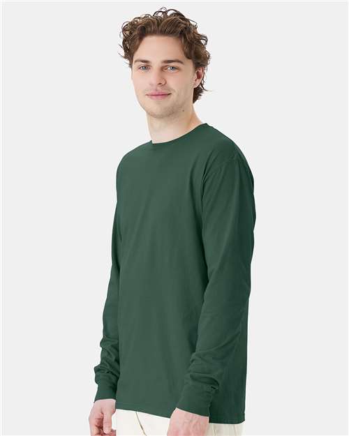 Unisex Garment-Dyed Long Sleeve T-Shirt - GDH200 166