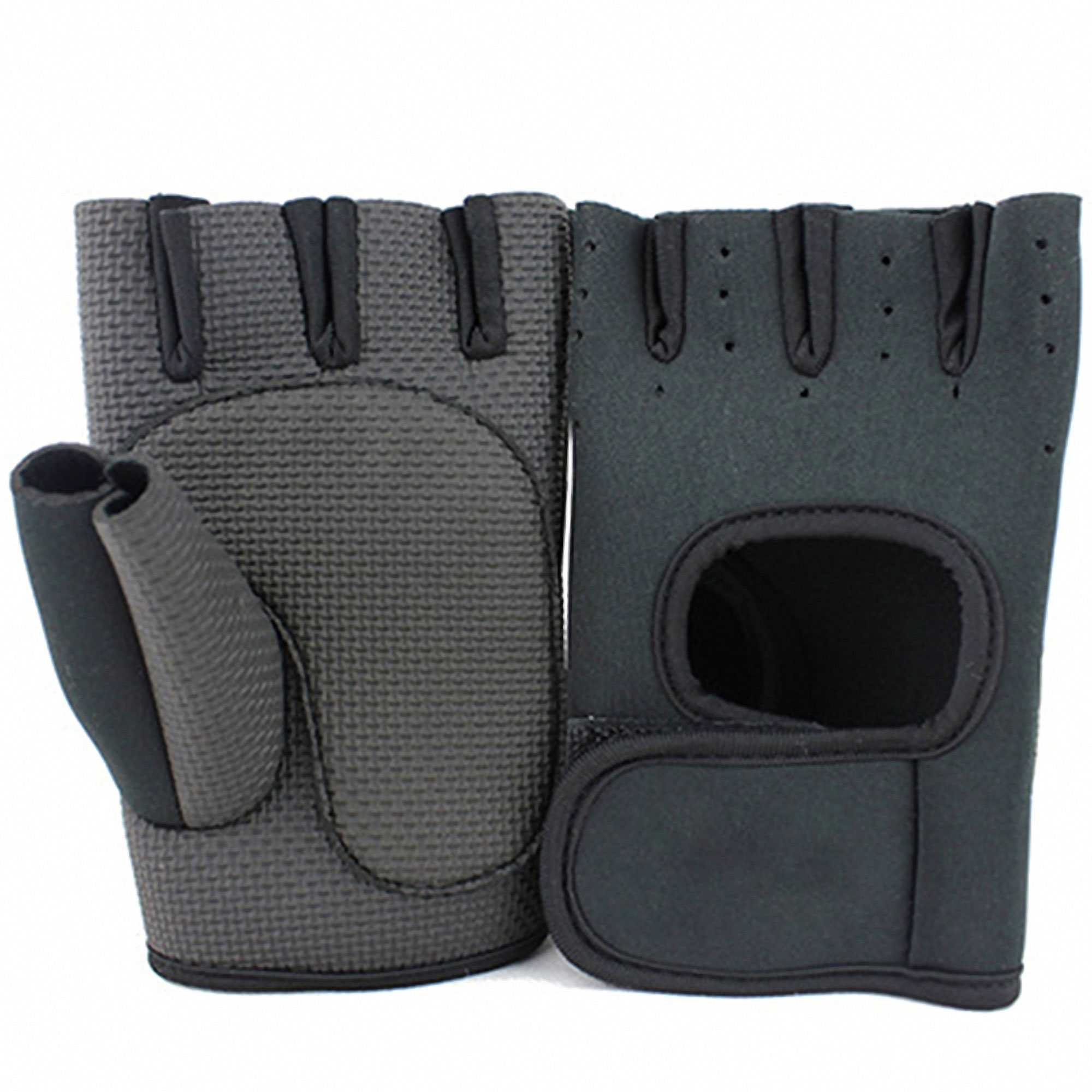 Half Finger Rubber Cycling Gloves 2