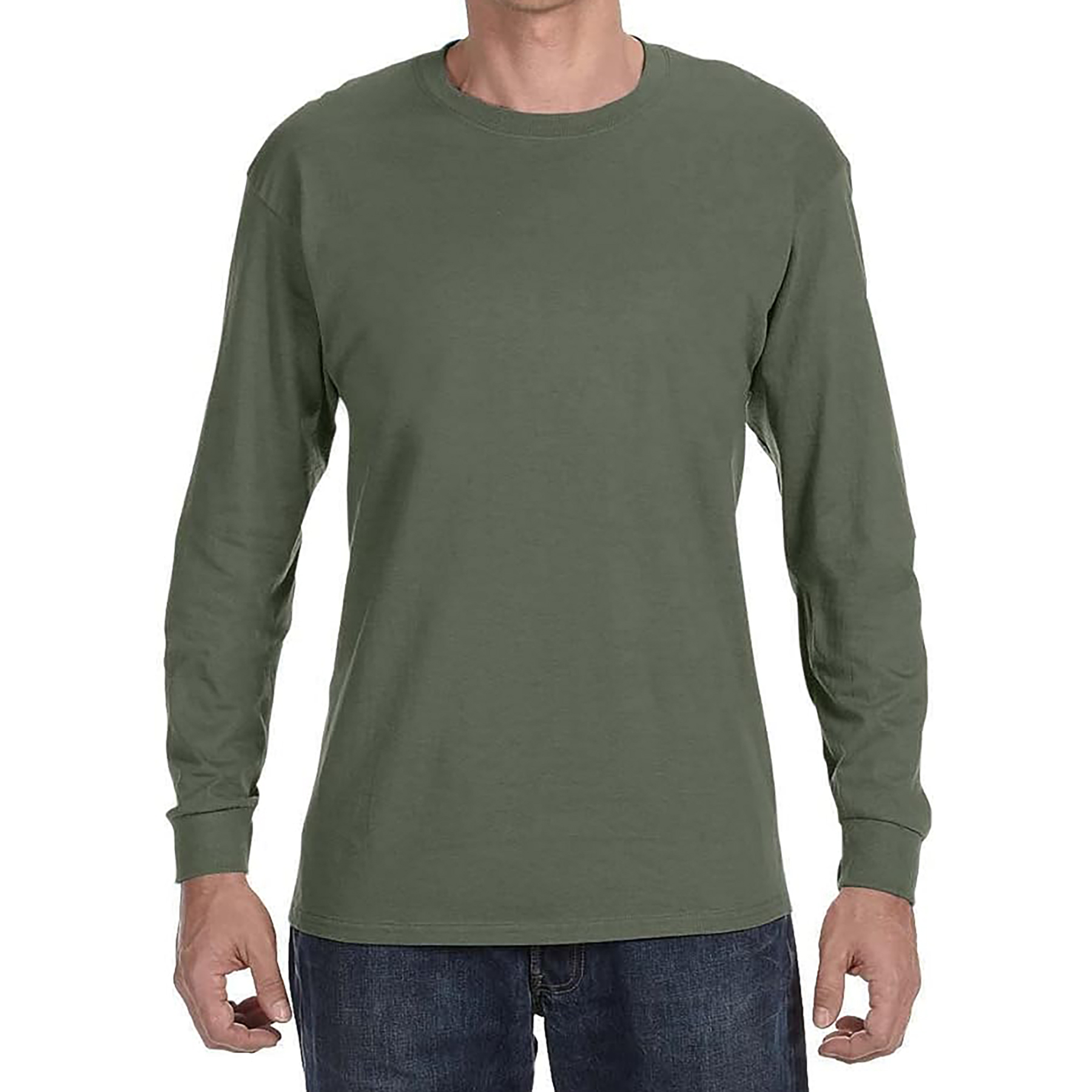 Thick Cotton Long Sleeved T Shirt 17