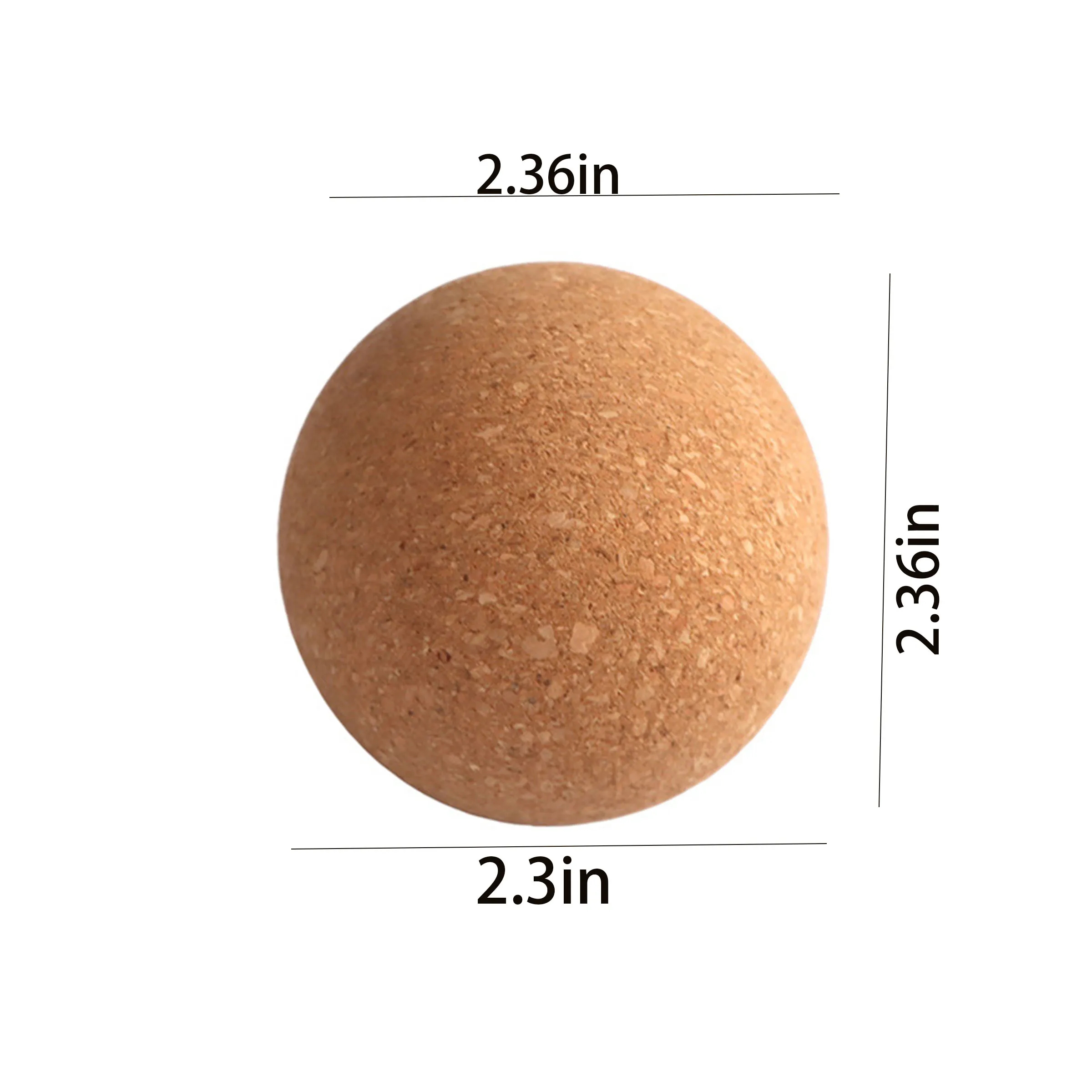 Cork Portable Massage Fitness Yoga Ball 4