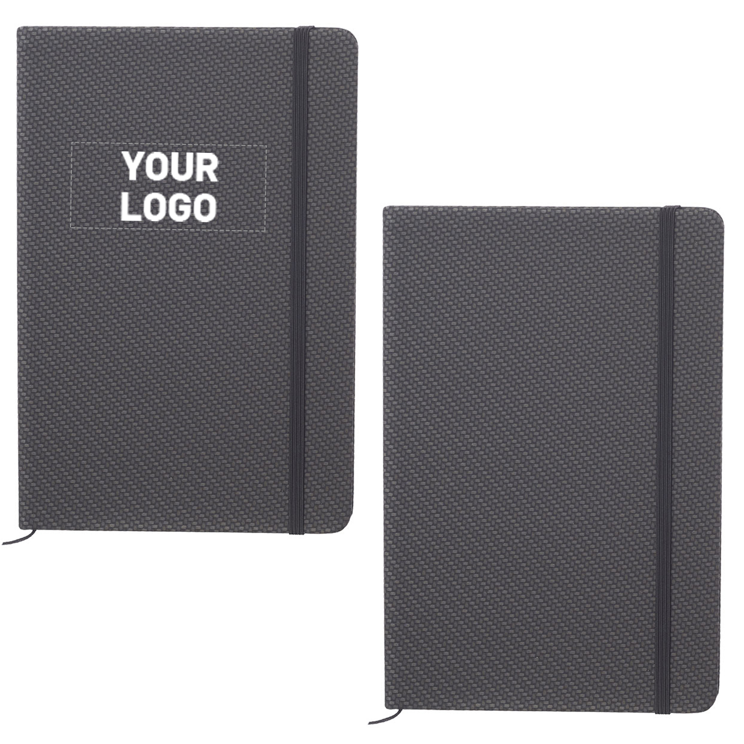 Hardcover A5 Size Texturized Notebook 4