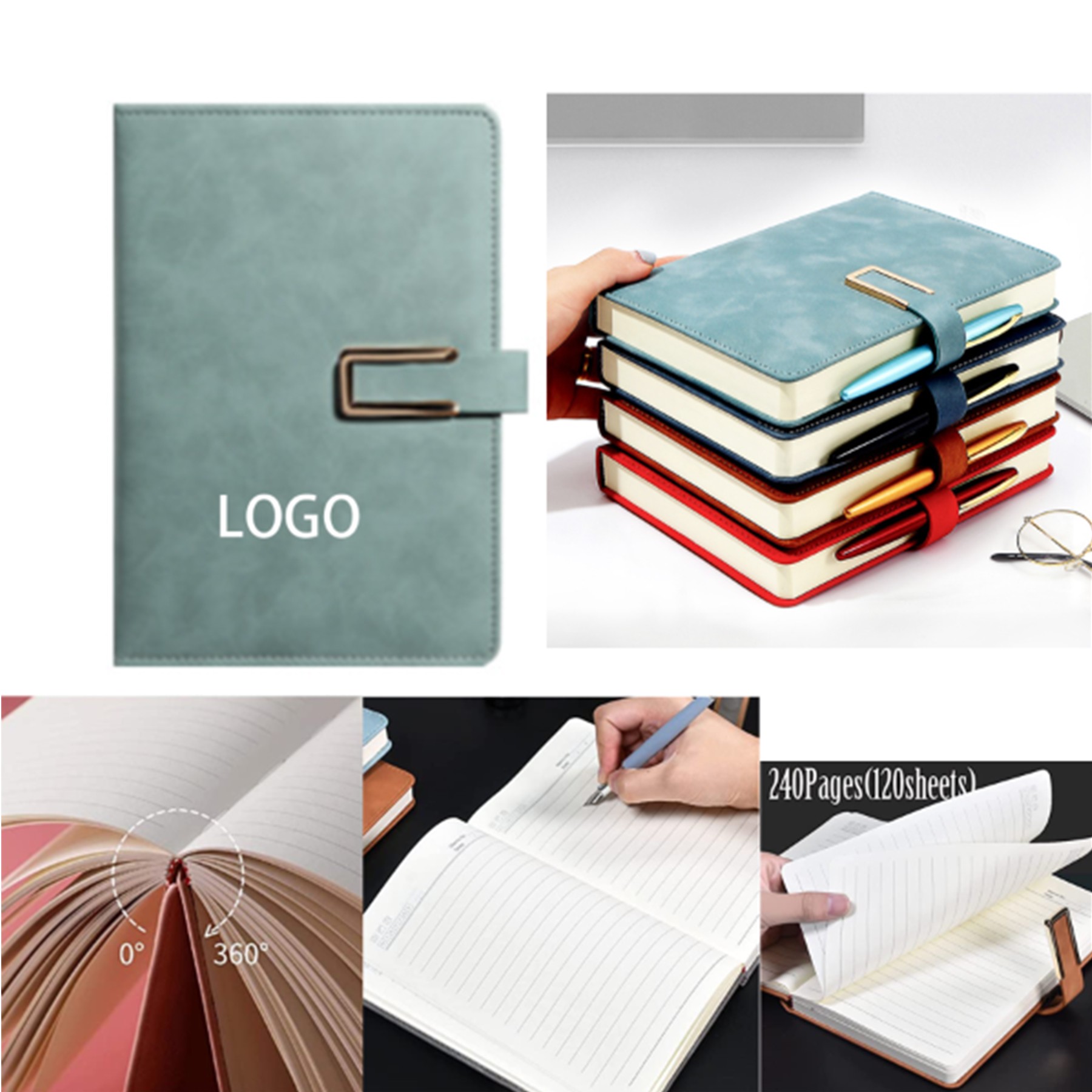 Portable A5 Notebook Journal