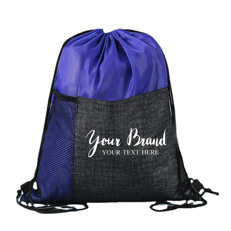 Etched Pocket Drawstring Sportpack 5