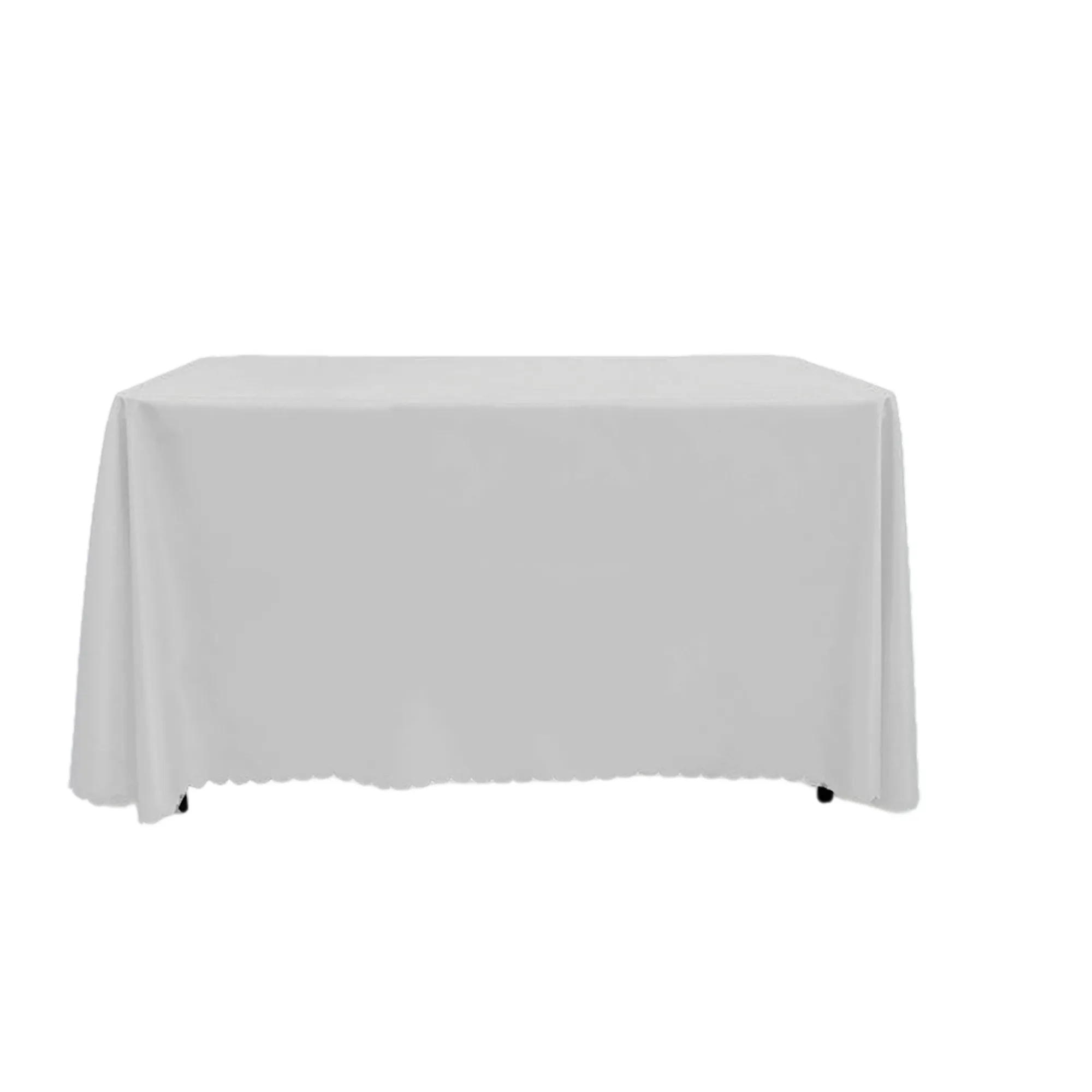 Fitted Polyester Tablecloth for 6ft Rectangle 16