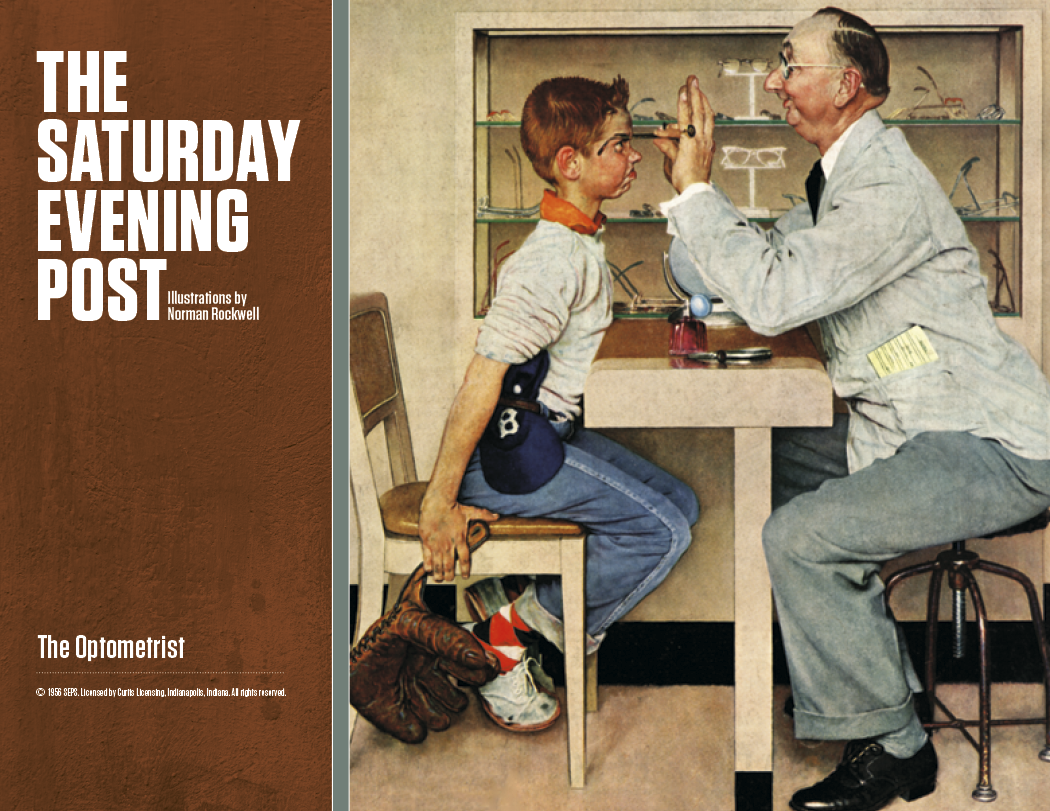 Good Value™ The Saturday Evening Post - Window Calendar 6