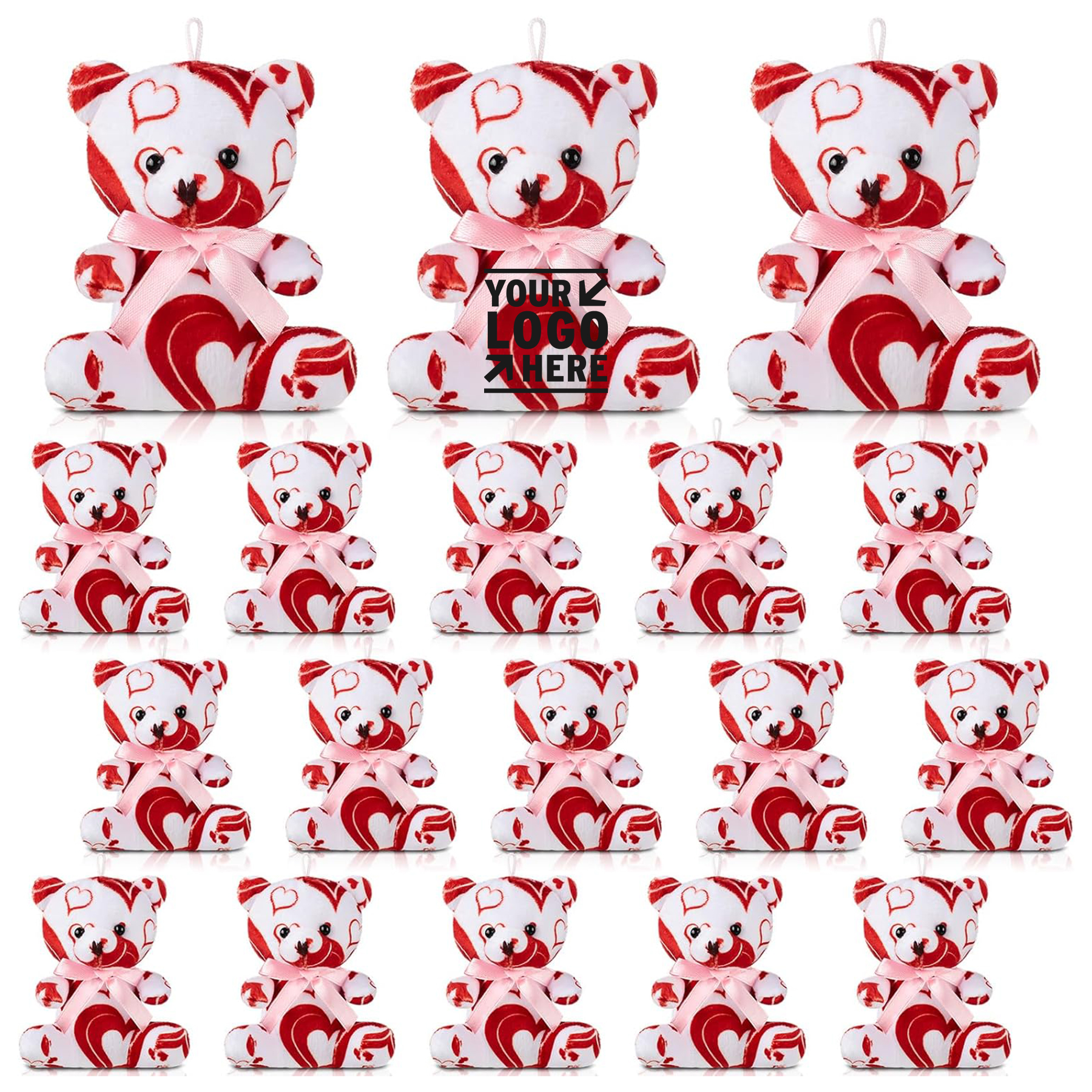 Mini White Bear Stuffed Toy 2