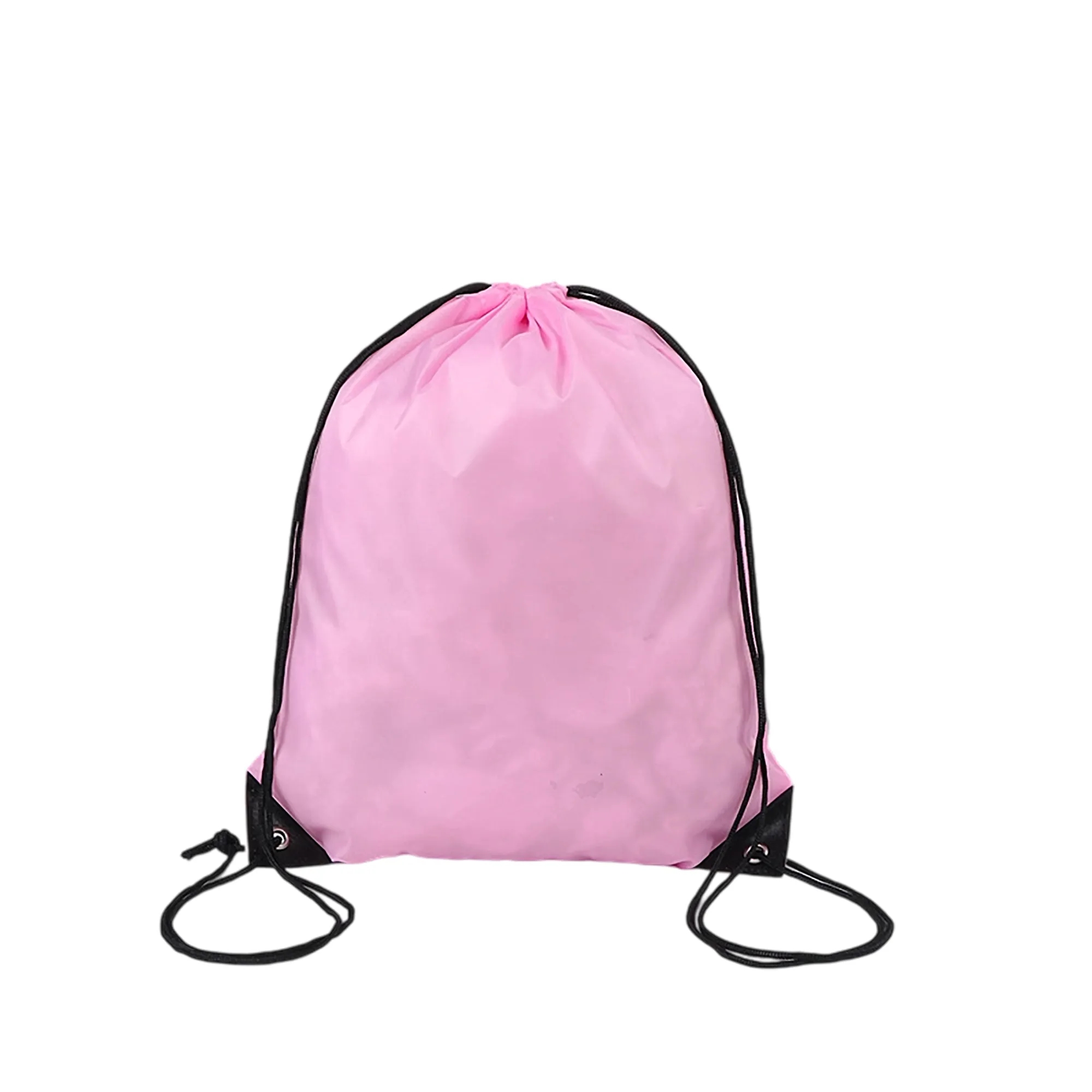 Reinforced Polyester Drawstring Backpack 13x17 14