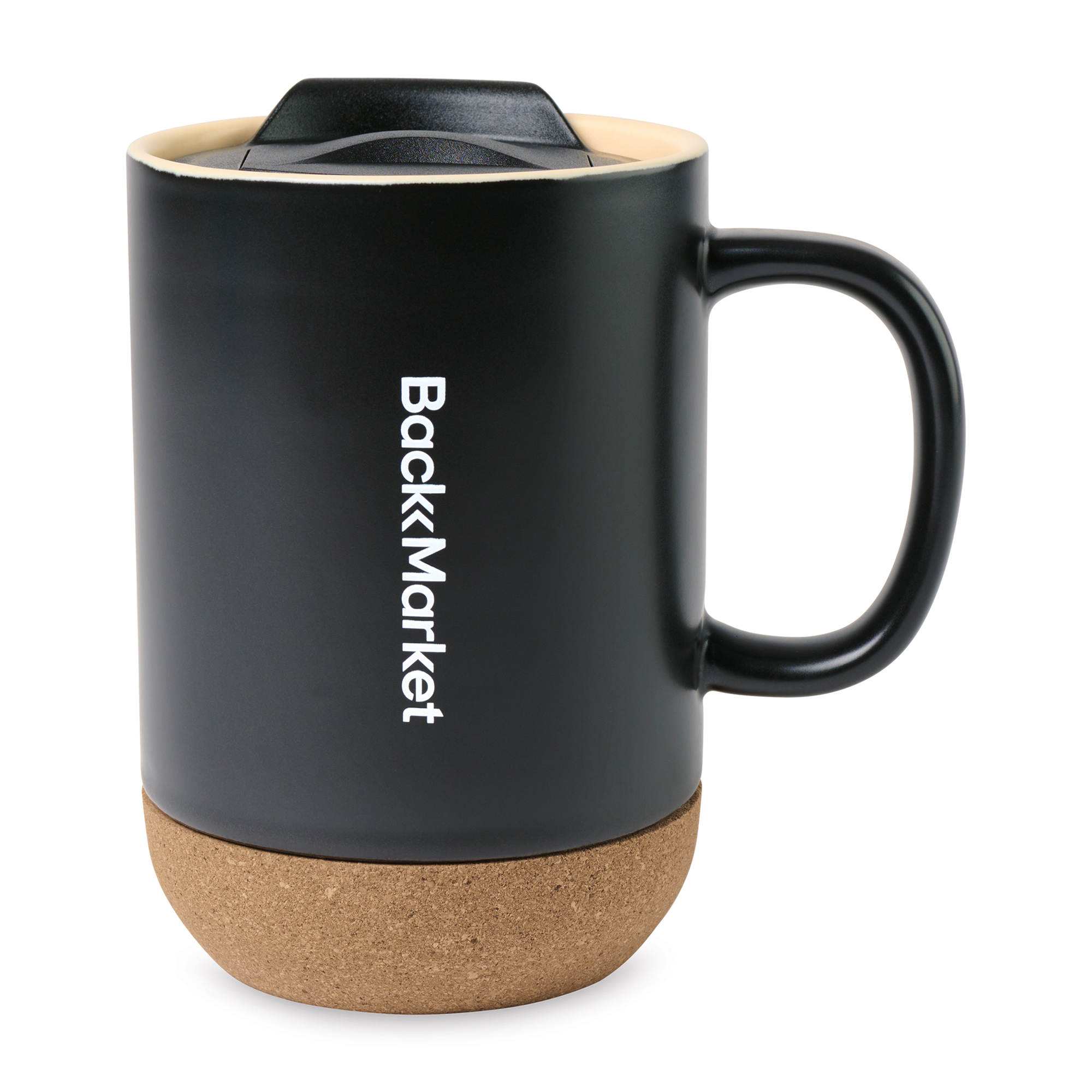 Valo Ceramic Lidded Mug - 14 Oz. 3