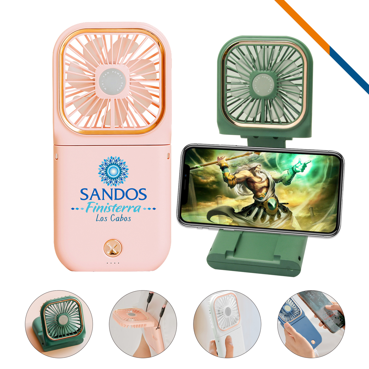 Mini Ultra-Thin Folding Portable Fan 4