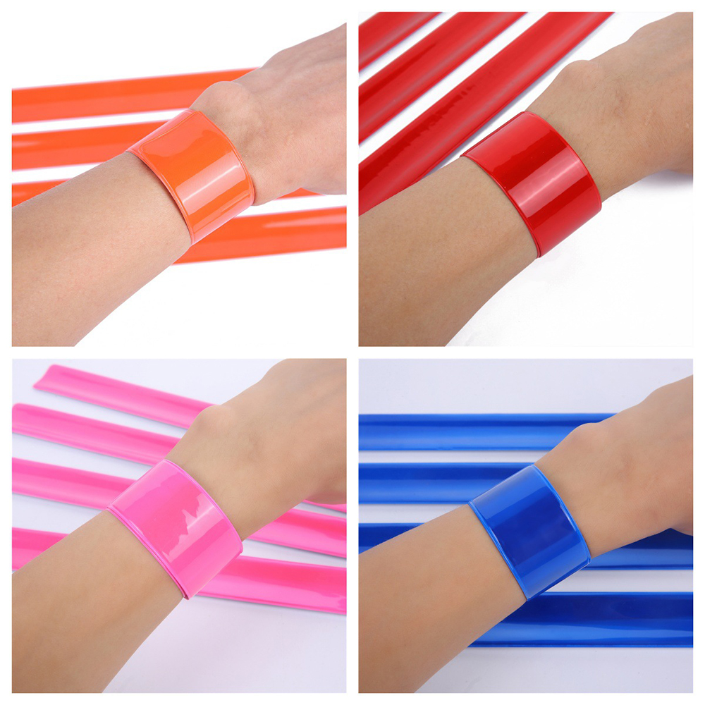 PVC Reflective Wristbands 2