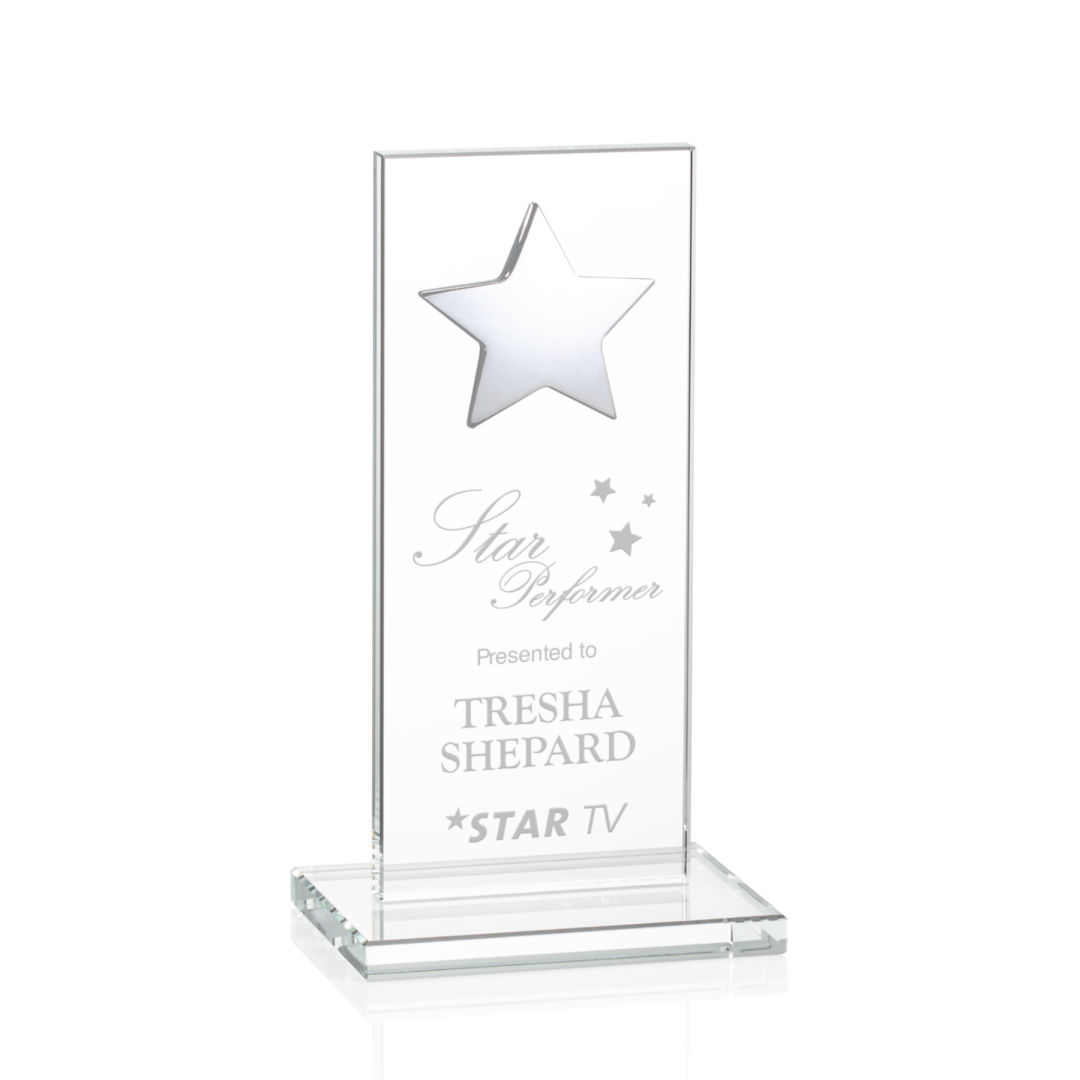 Dallas Star Award - Clear/Silver 7