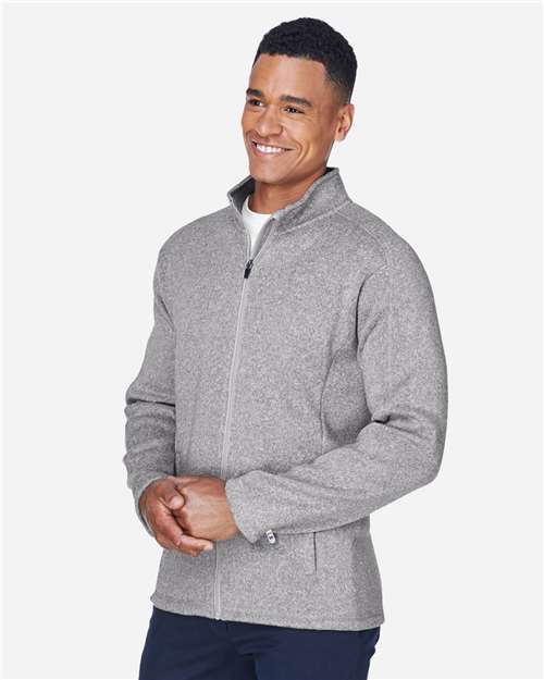 Men's Bristol Full-Zip Sweater Fleece Jacket - DG793 6