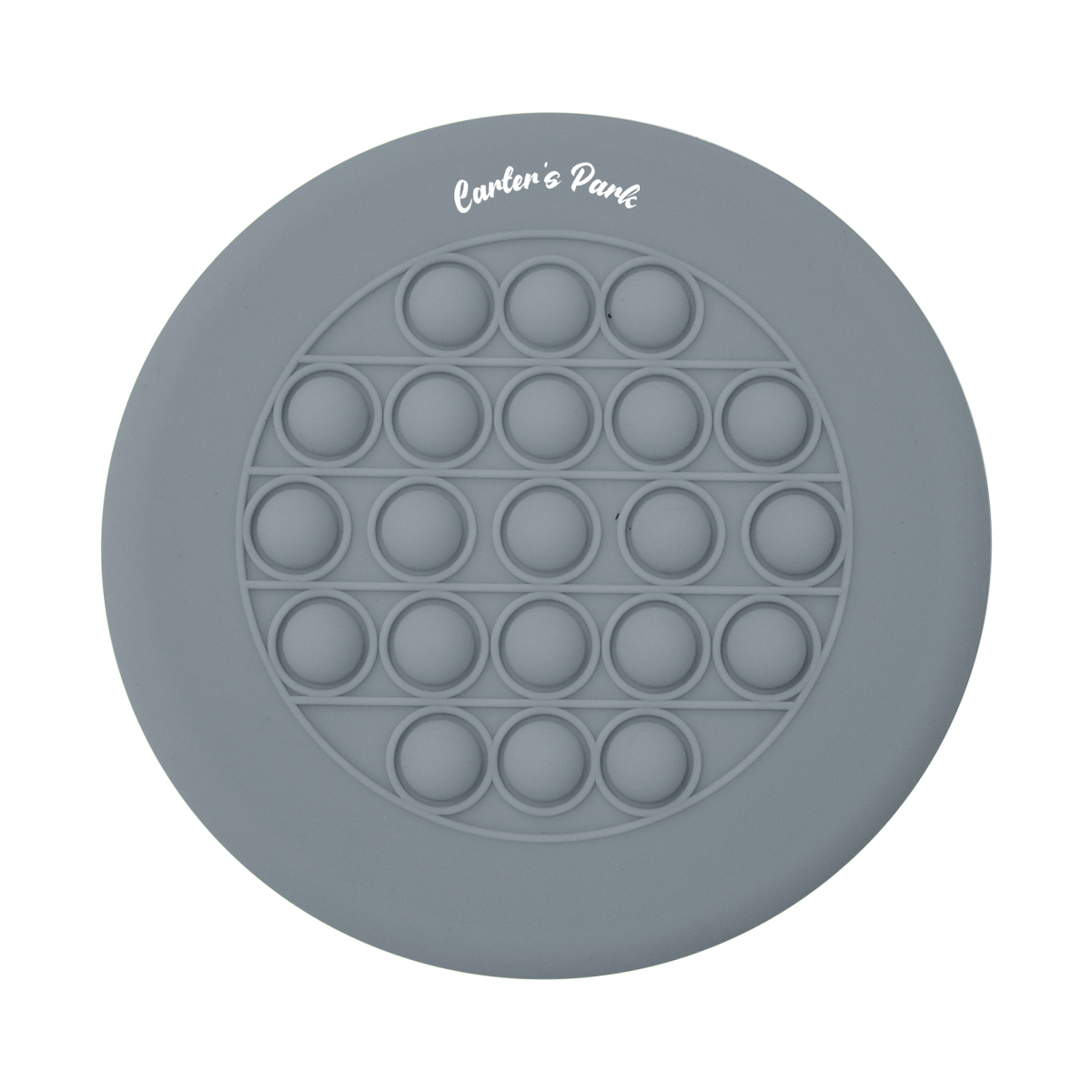 Push Pop Stress Reliever Flying Disc 19