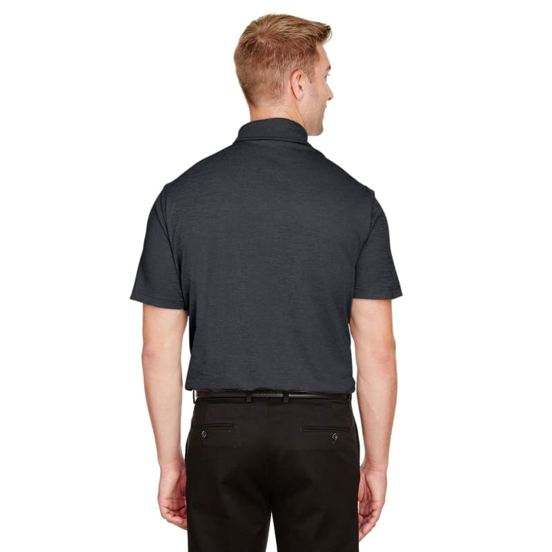 Devon & Jones CrownLux Performance™ Men's Address Melange Polo 2