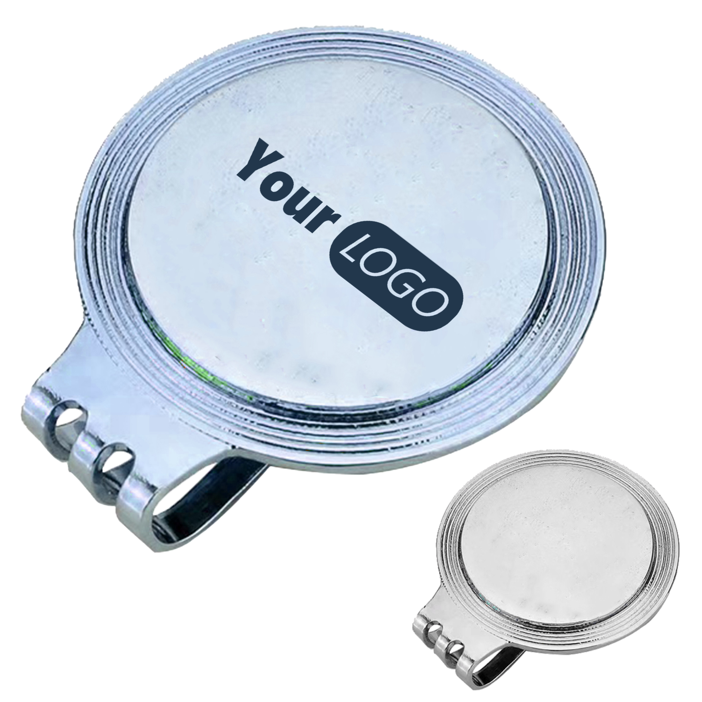 Metal Customizable Golf Hat Clip 2