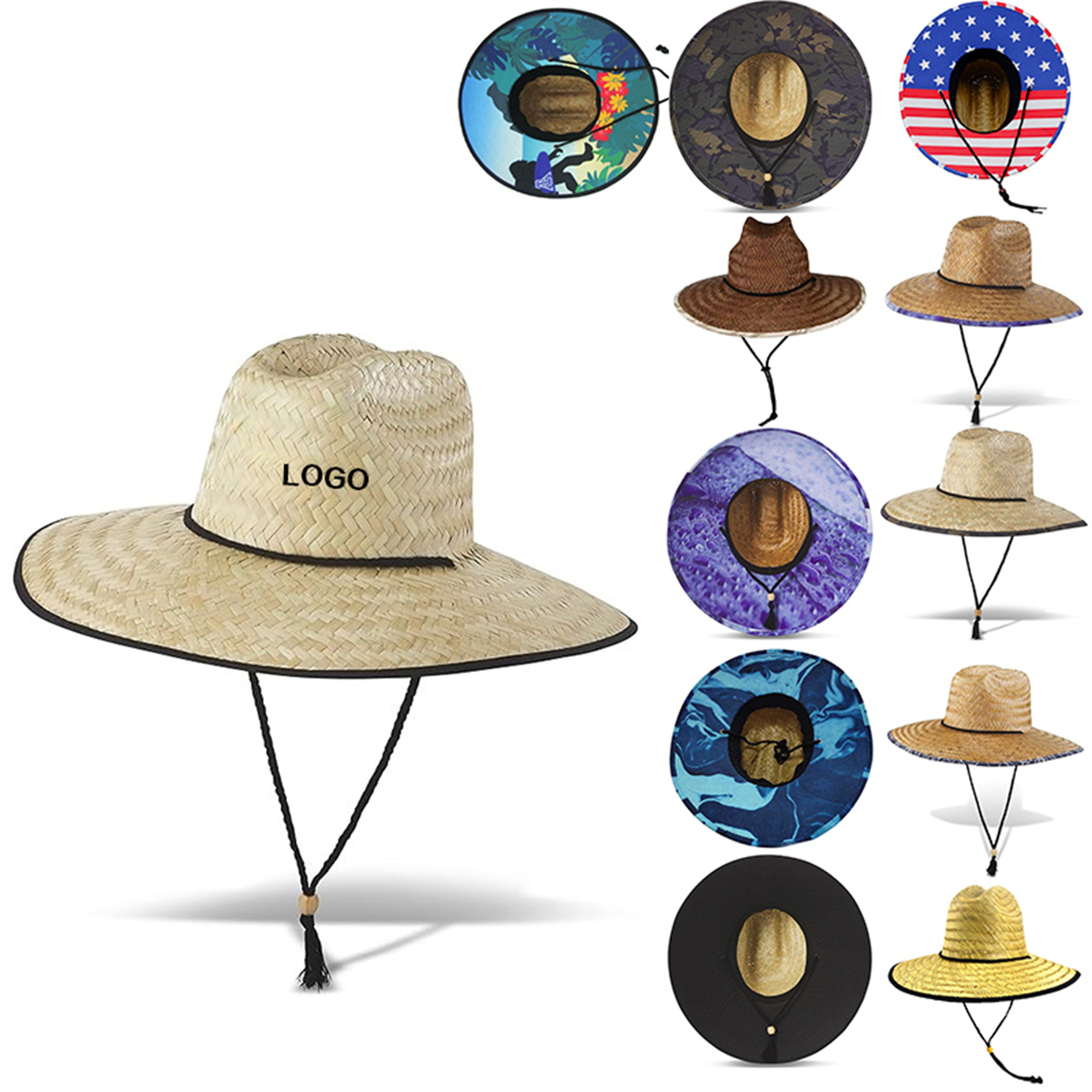 Wide Brim Straw Hat 3