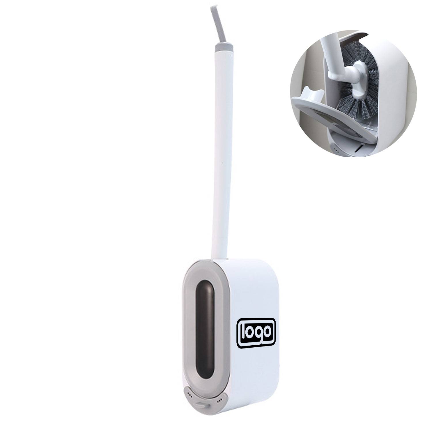 Toilet Brush and Holder Set 6
