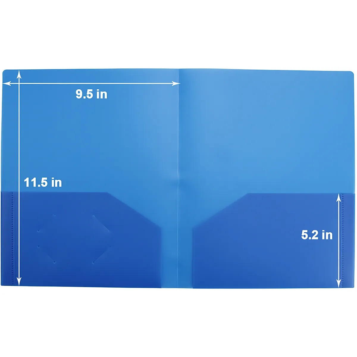 A4 Size Plastic Folder With Pockets 1