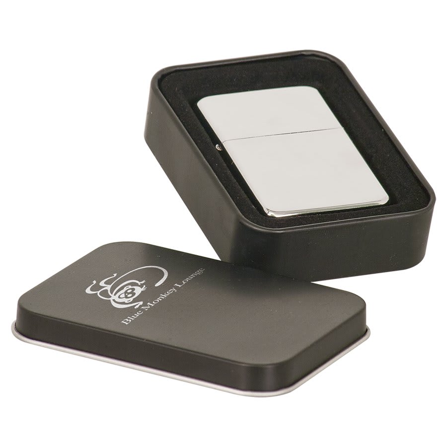 Lighter In Black Tin 3