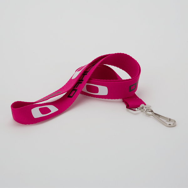 IMPORT 3/4" Polyester Lanyard with Retractable Badge Reel and IPH7 back of neck convenience release. 112