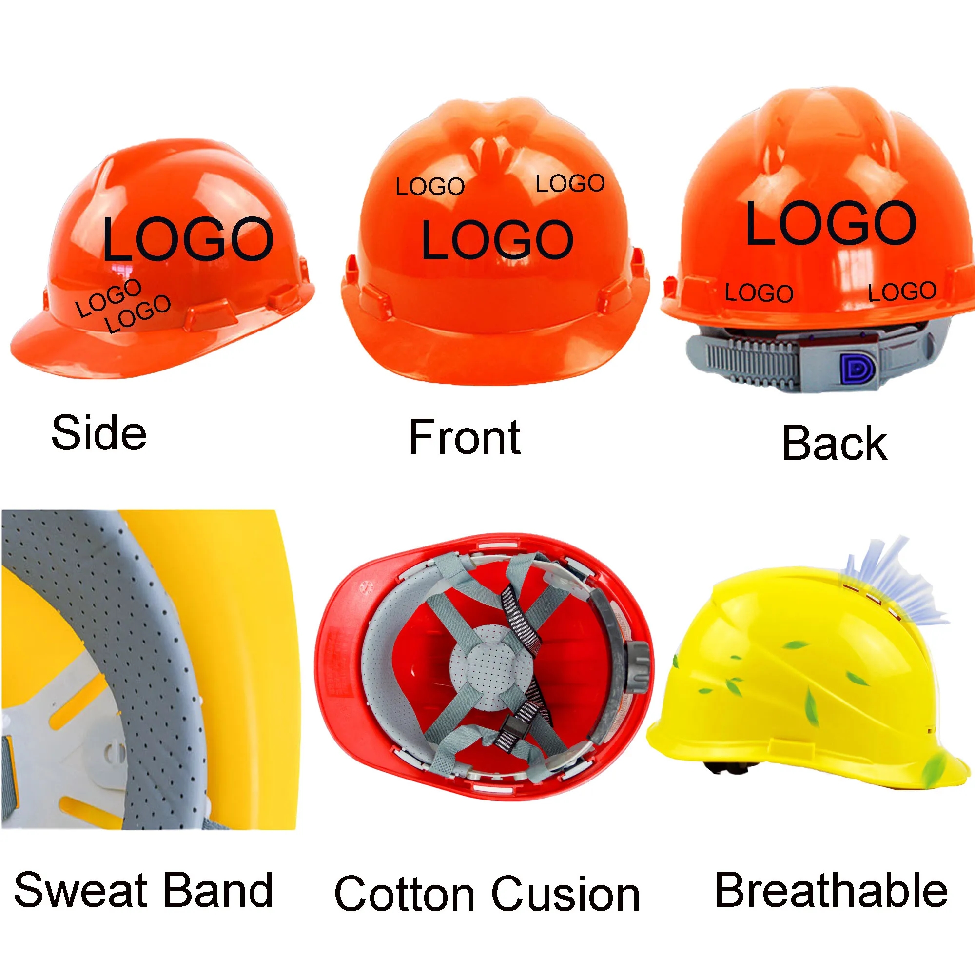 Spot Hard Construction Safety Helmet Hat 2