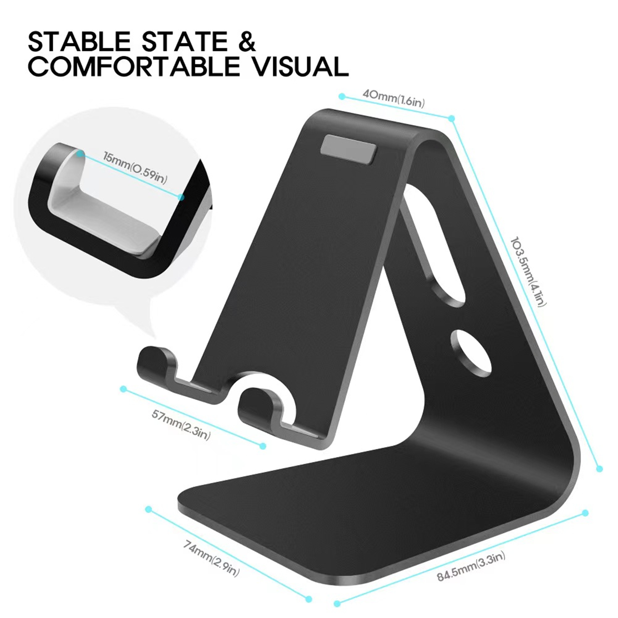Desktop Cell Phone Stand 4