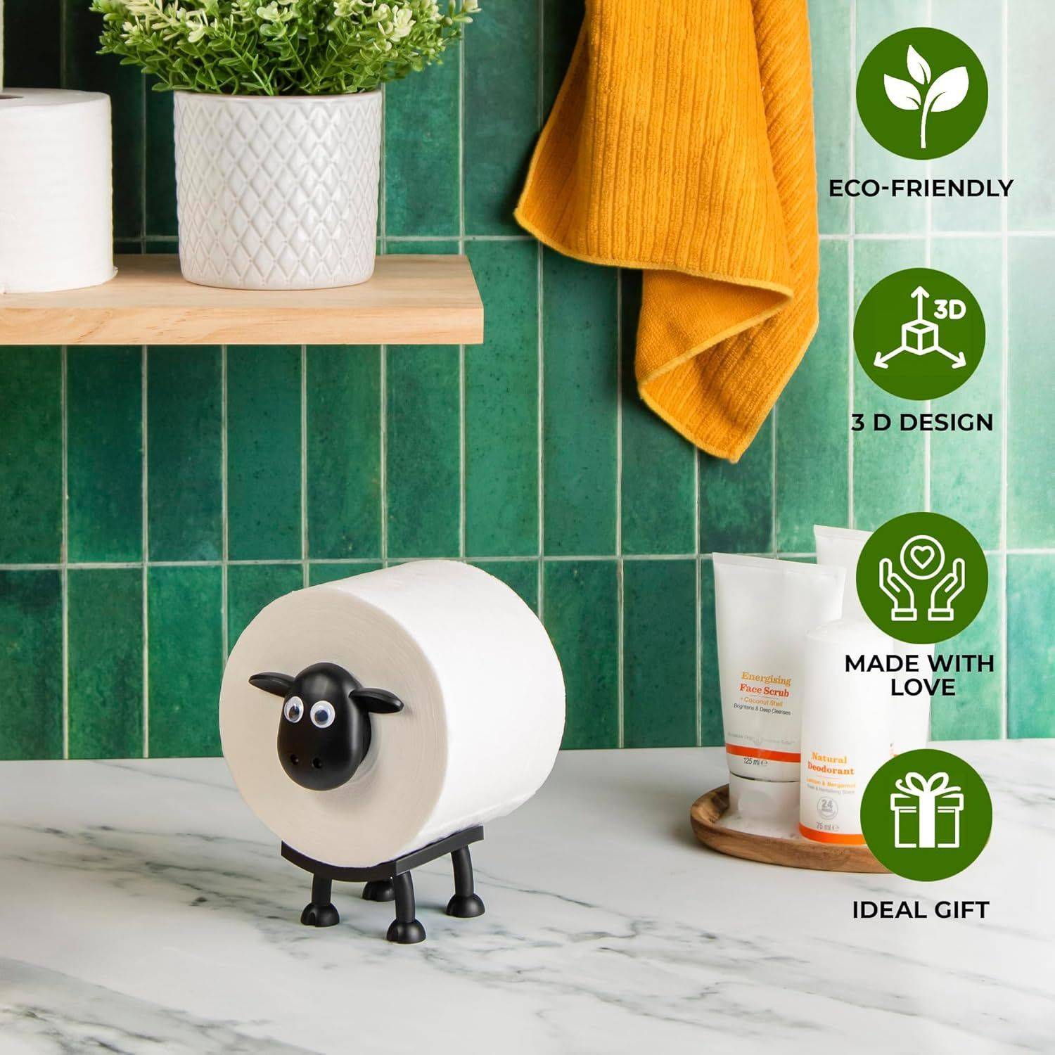 Sheep Toilet Roll Holder 5