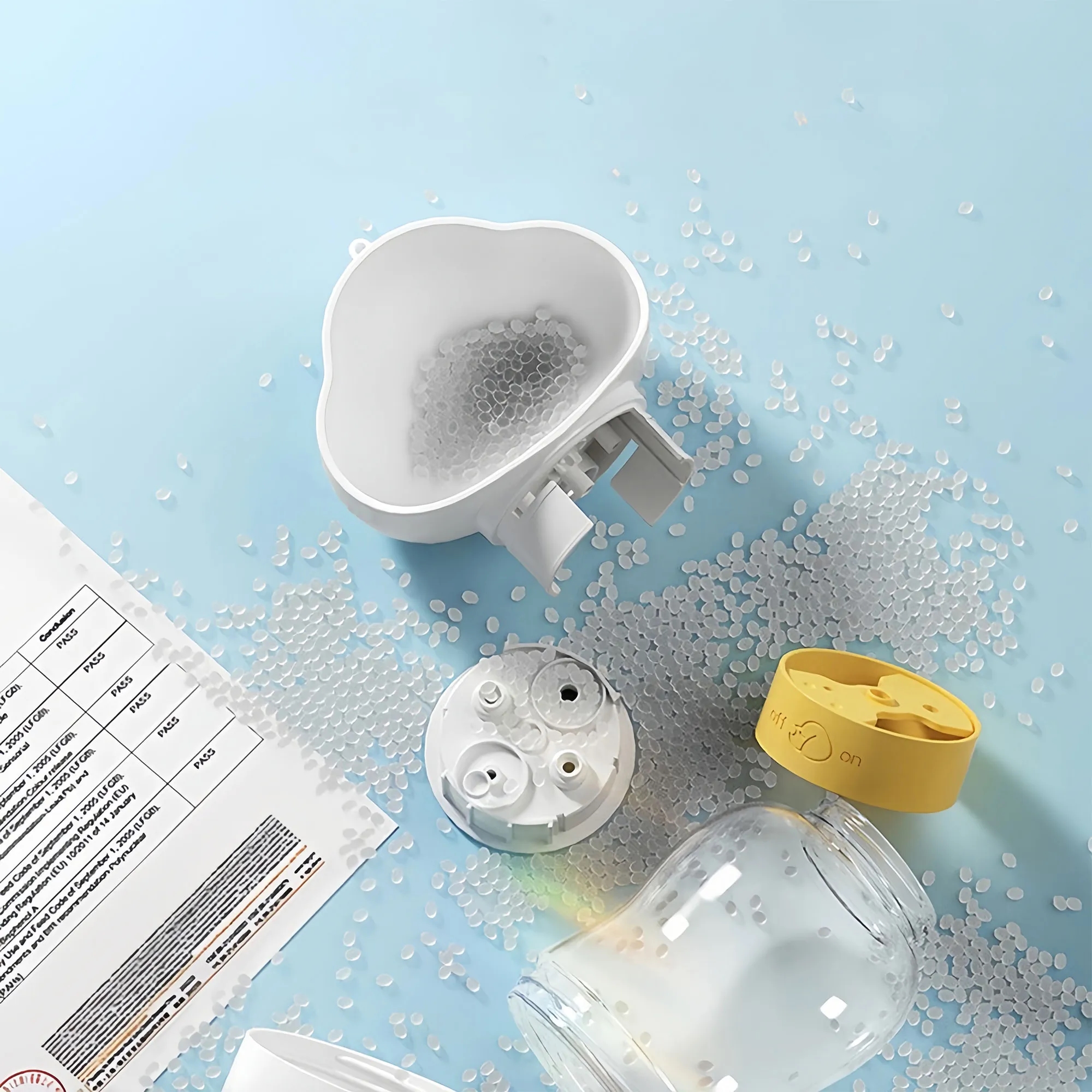 Portable Cloud Design Dog Water And Food Compartment Bottle 8