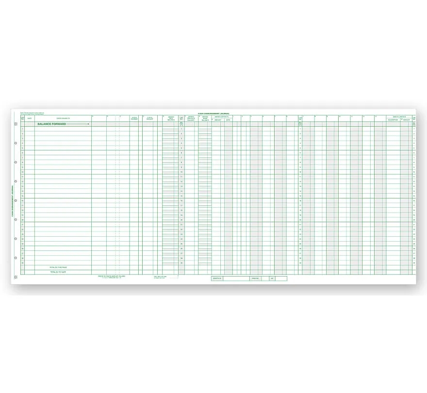 General Expense Journals For One Writes 1